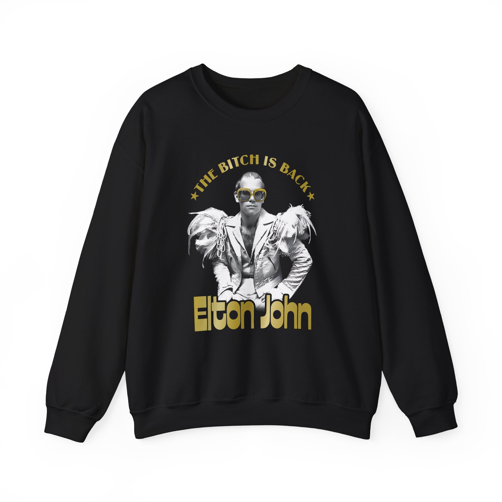 Ej Farewell Bitch is Back Foil Unisex Heavy Blend™ Crewneck Sweatshirt