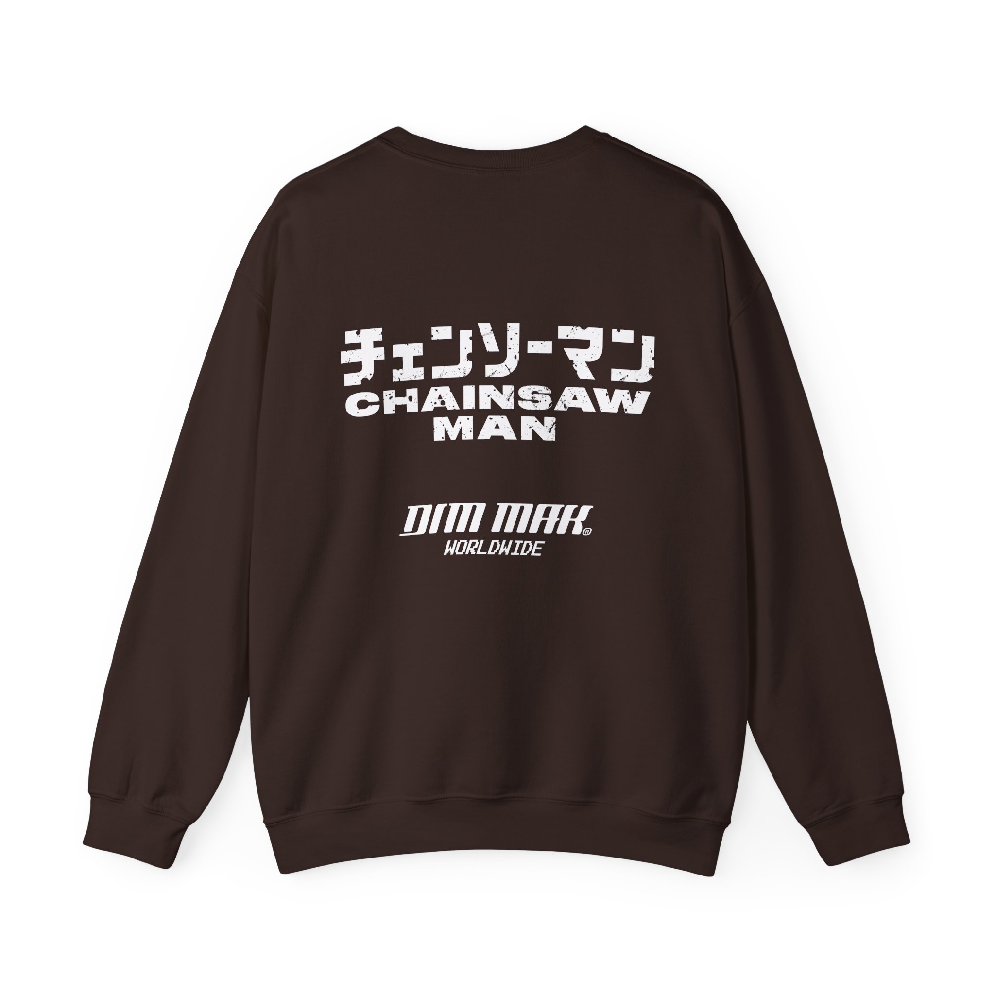 Chainsaw Man X Dim Mak Horror Unisex Heavy Blend™ Crewneck Sweatshirt - Image 4
