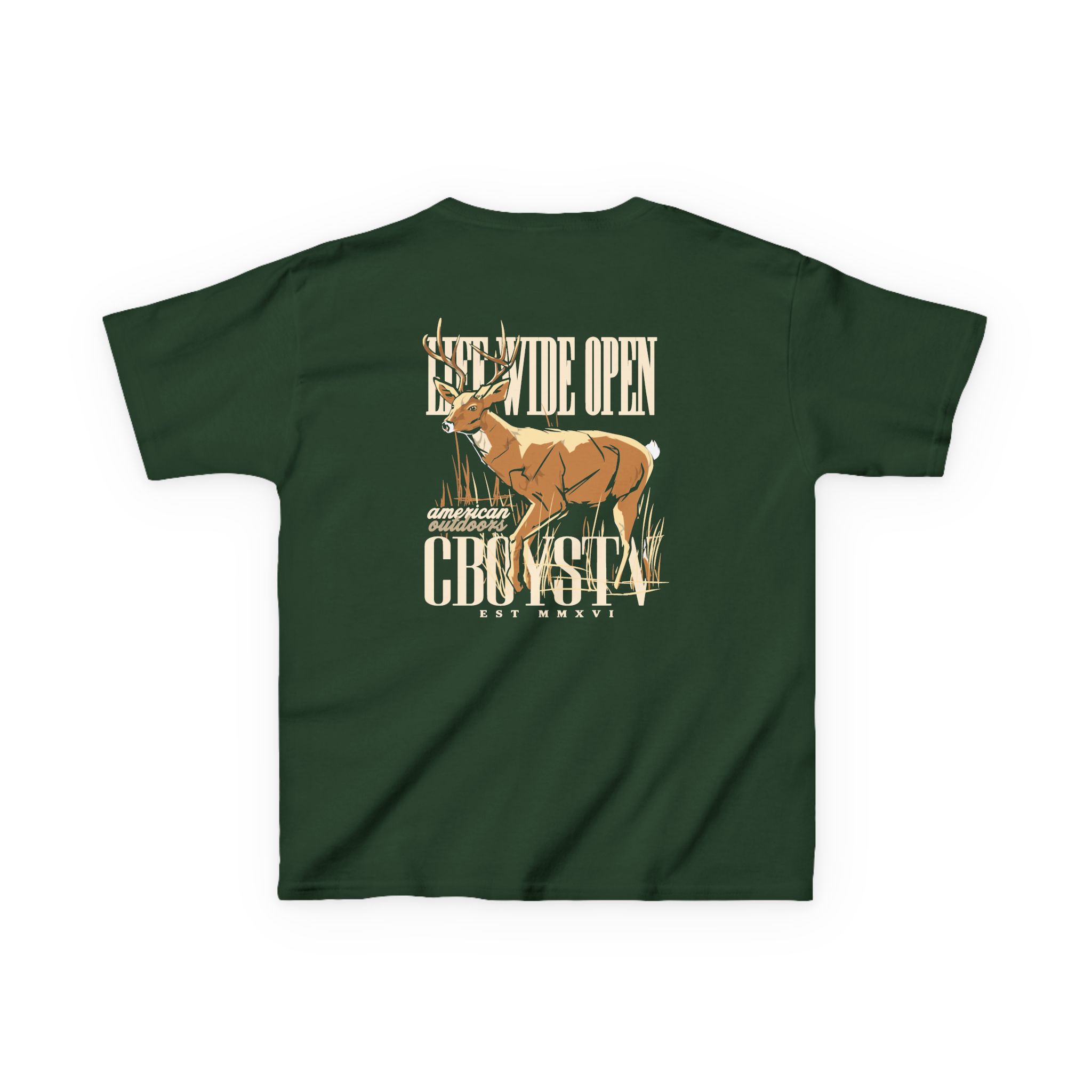 Kids Cboystv Whitetail Heavy Cotton™ Tee - Image 6