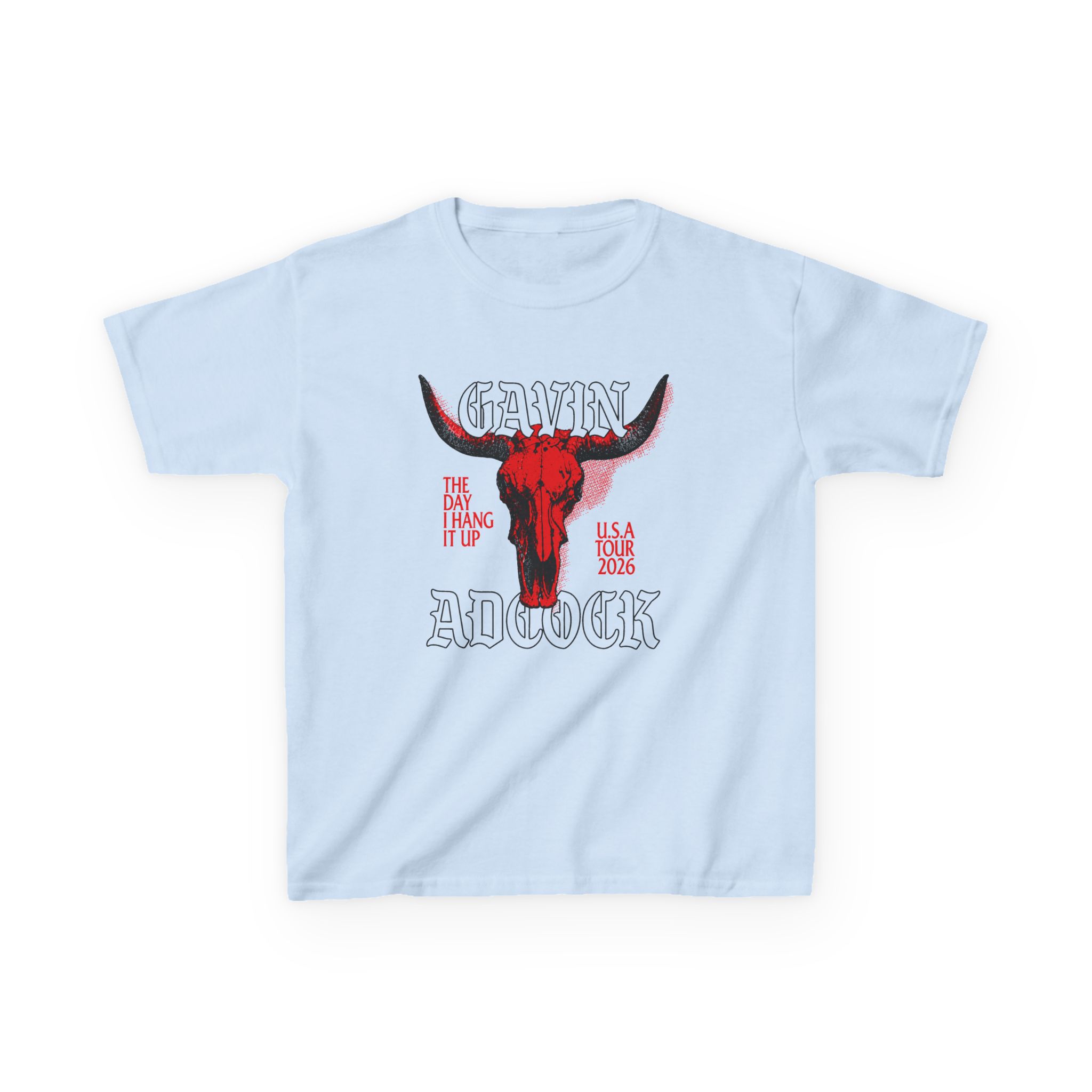 Gavin Adcock Ivory Steerhead Kids Heavy Cotton™ Tee - Image 7