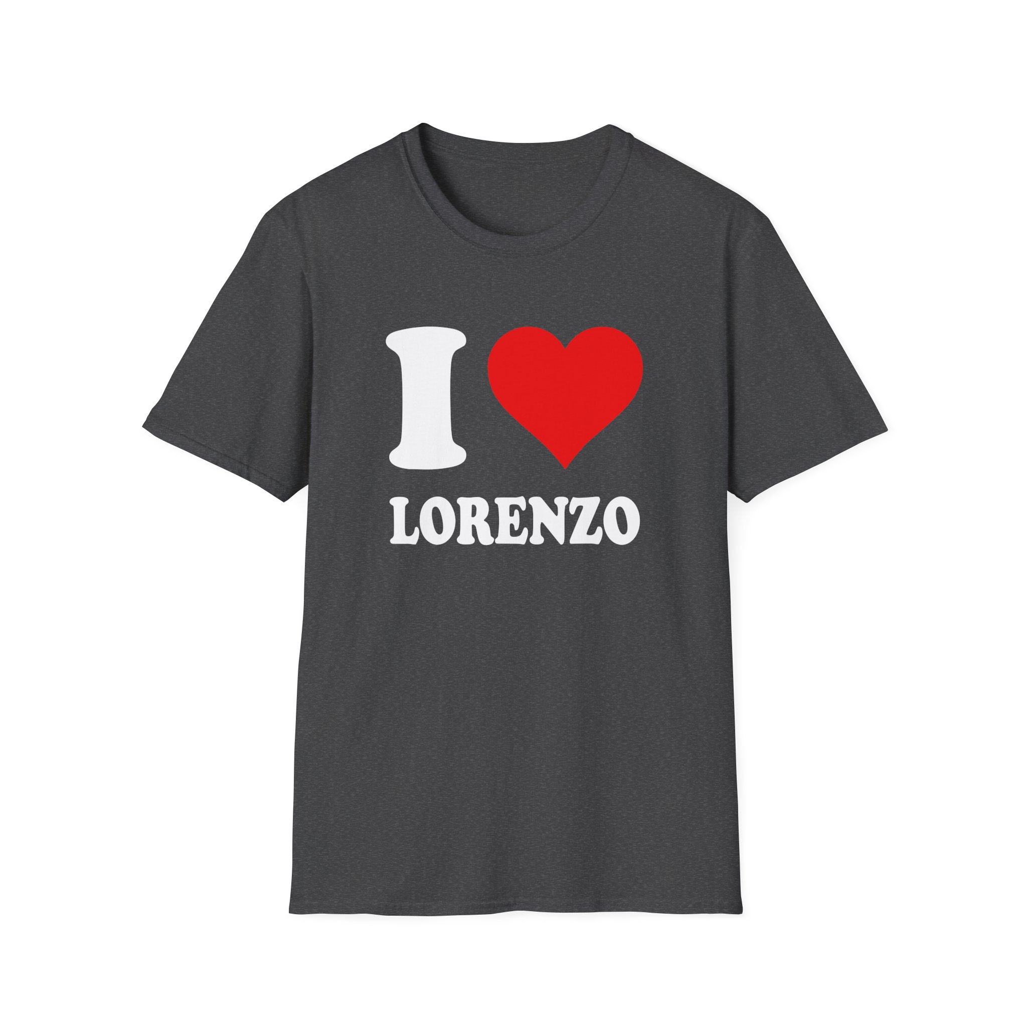 Chris Lorenzo I Love Unisex Softstyle T-shirt - Image 9