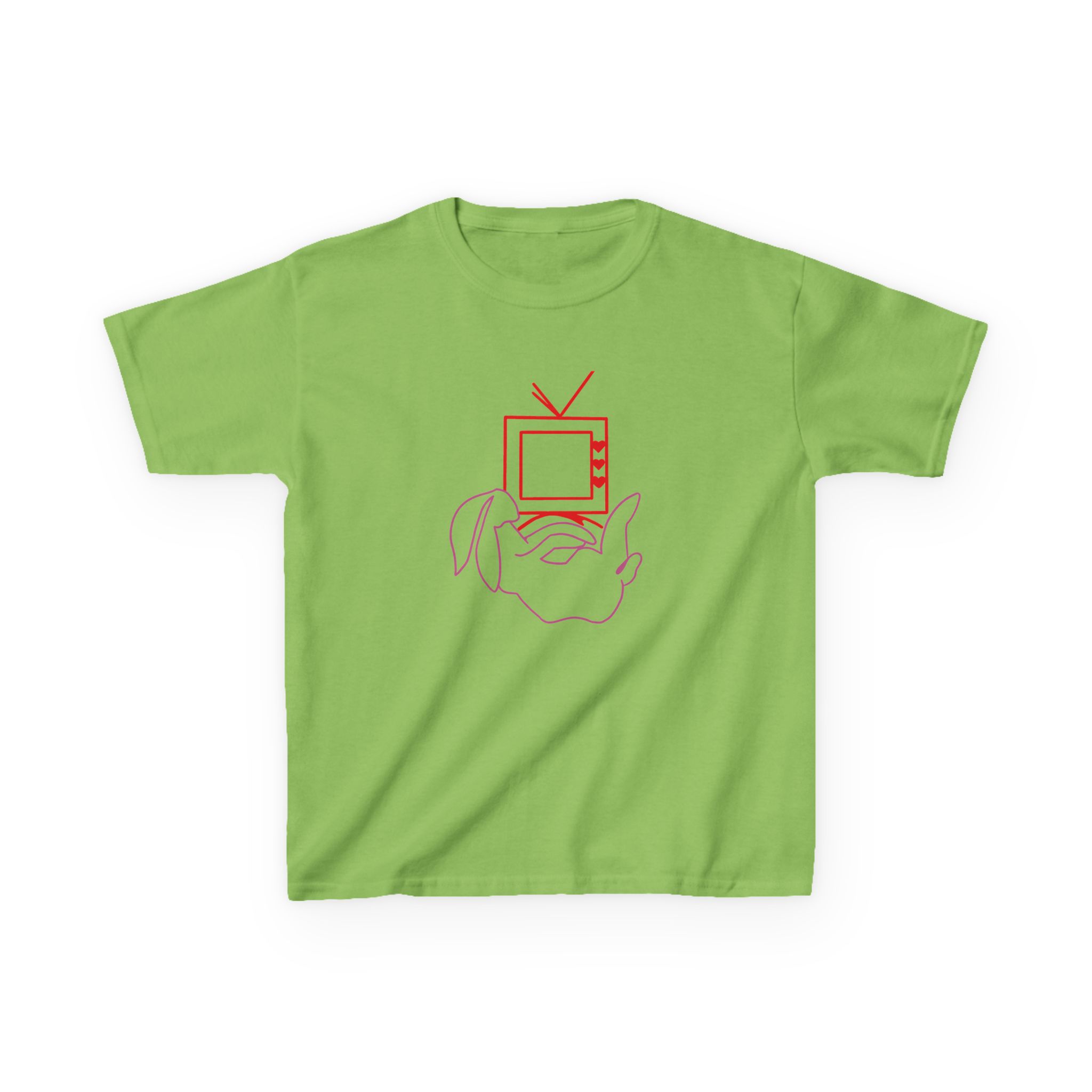 Love on Tour Harry Styles Bunny Tv Kids Heavy Cotton™ Tee - Image 5