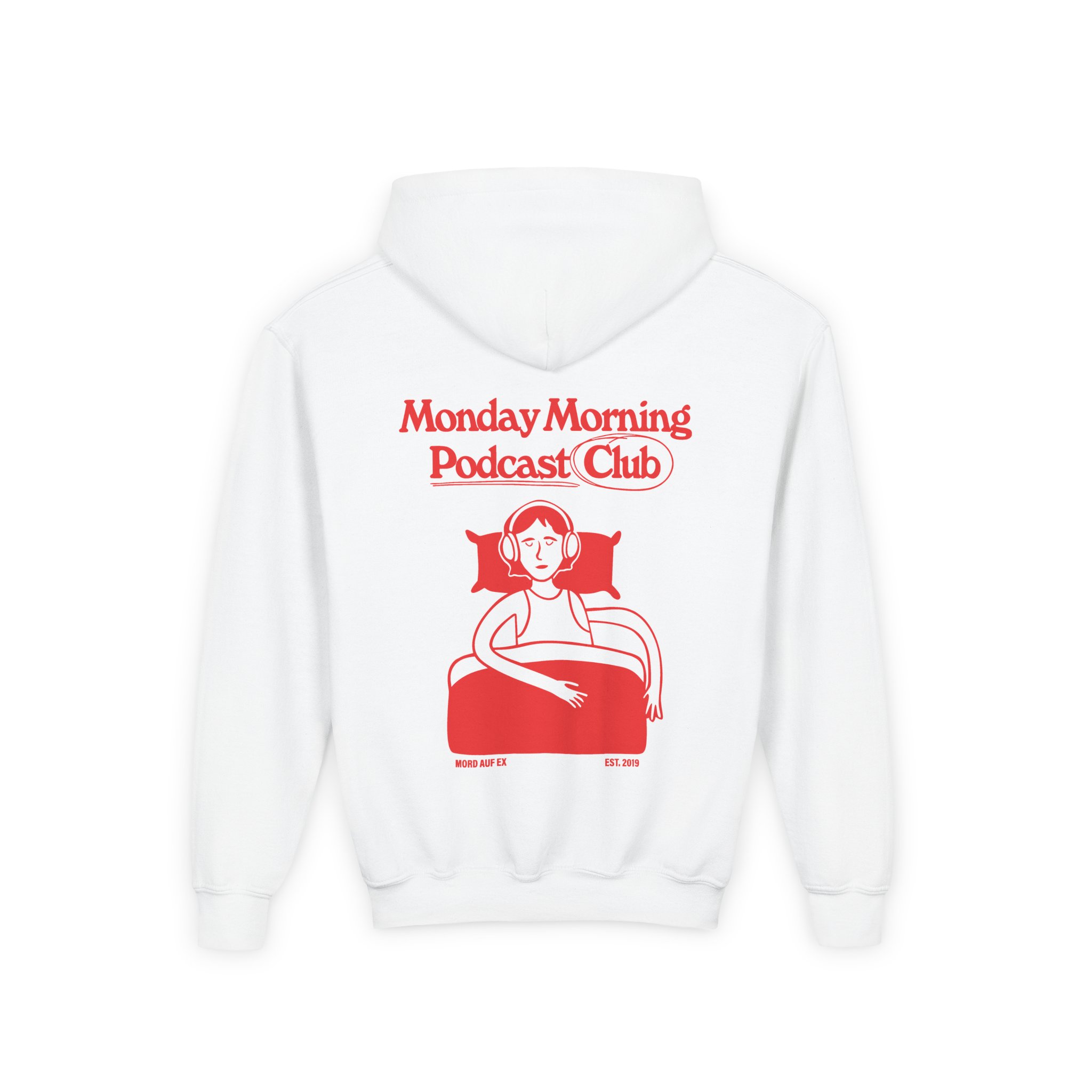 Youth Mord Auf Ex Monday Club Heavy Blend Hooded Sweatshirt - Image 2