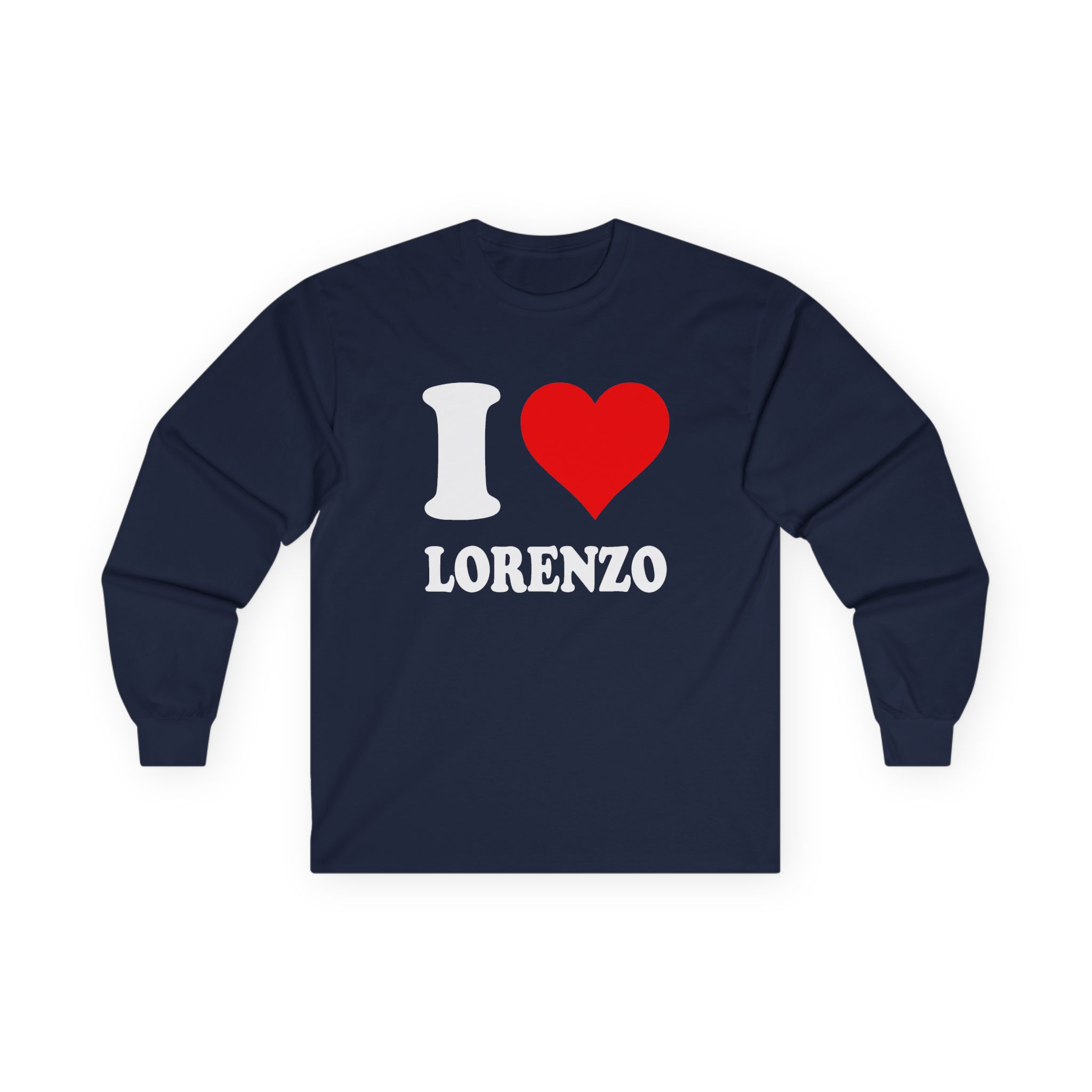 Chris Lorenzo I Love Unisex Ultra Cotton Long Sleeve Tee - Image 11
