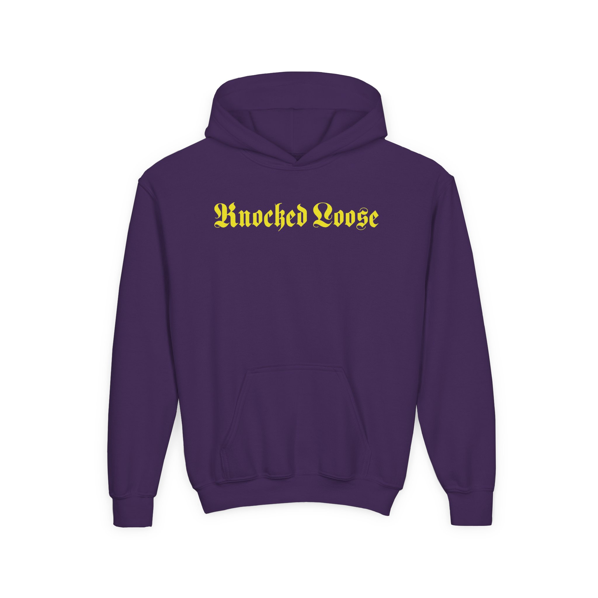 Knocked Loose Youth Heavy Blend Hooded Sweatshirt - Image 11