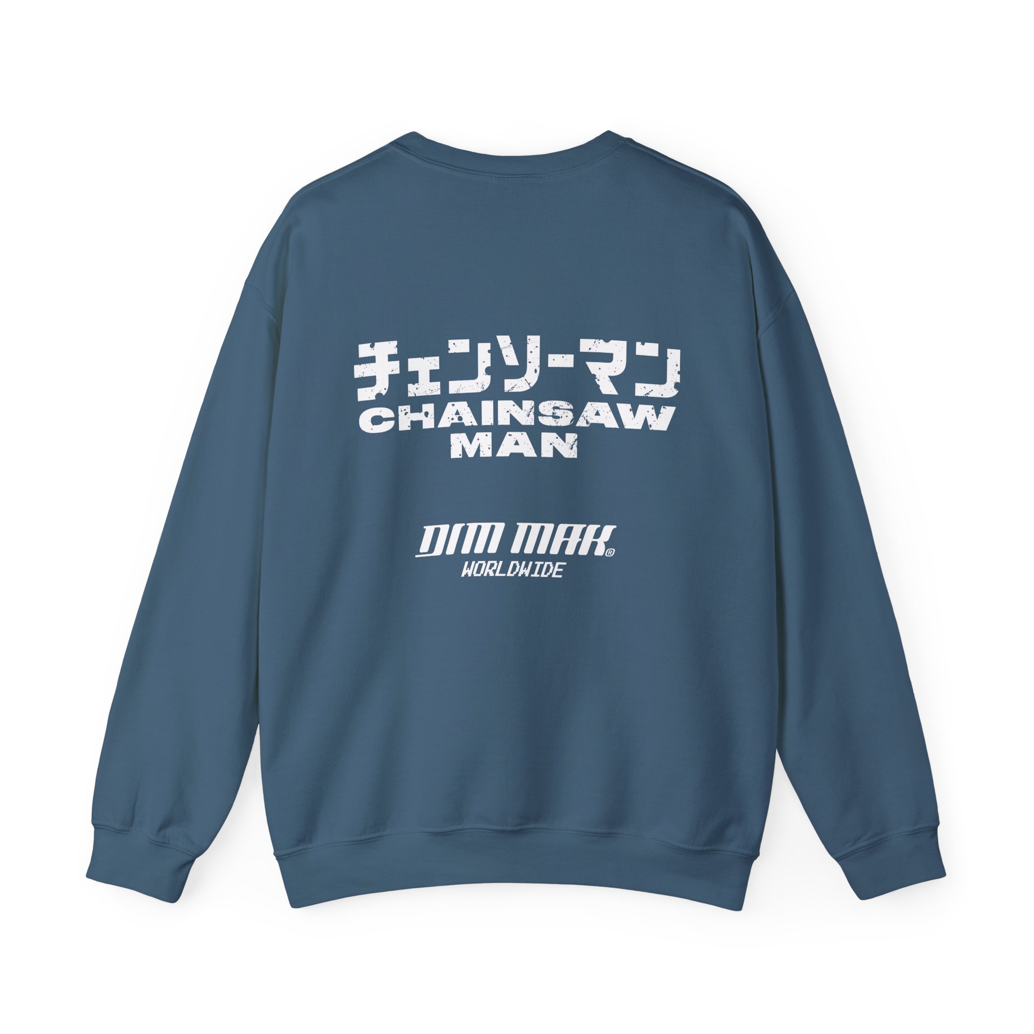 Chainsaw Man X Dim Mak Horror Unisex Heavy Blend™ Crewneck Sweatshirt - Image 8