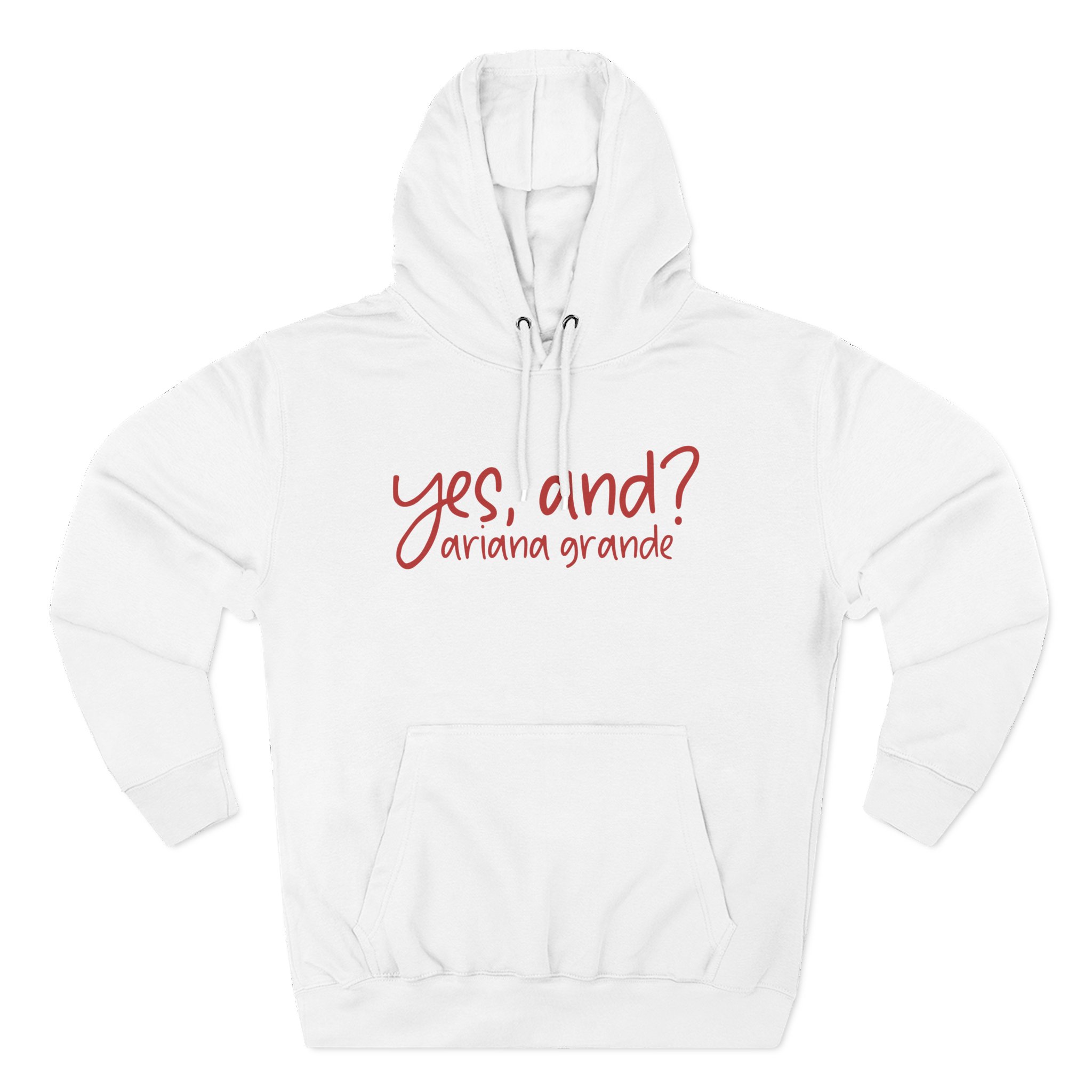 AG Yes, and? Collage Three-Panel Fleece Hoodie