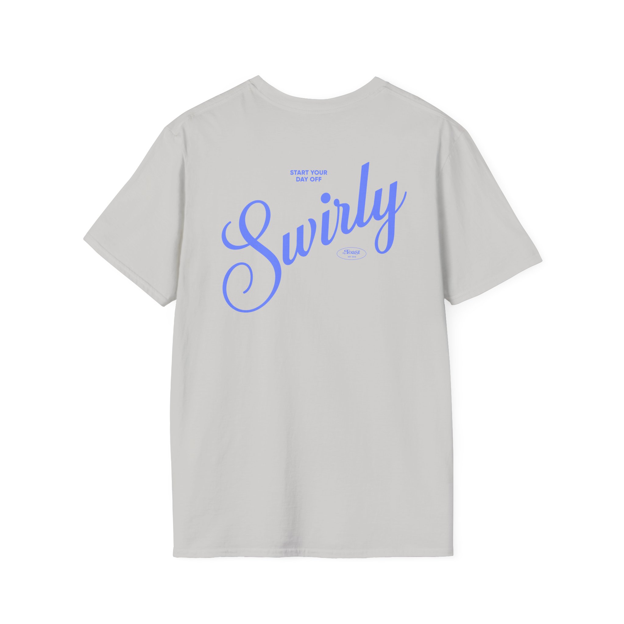 The Toast Swirly Unisex Softstyle T-Shirt - Image 6