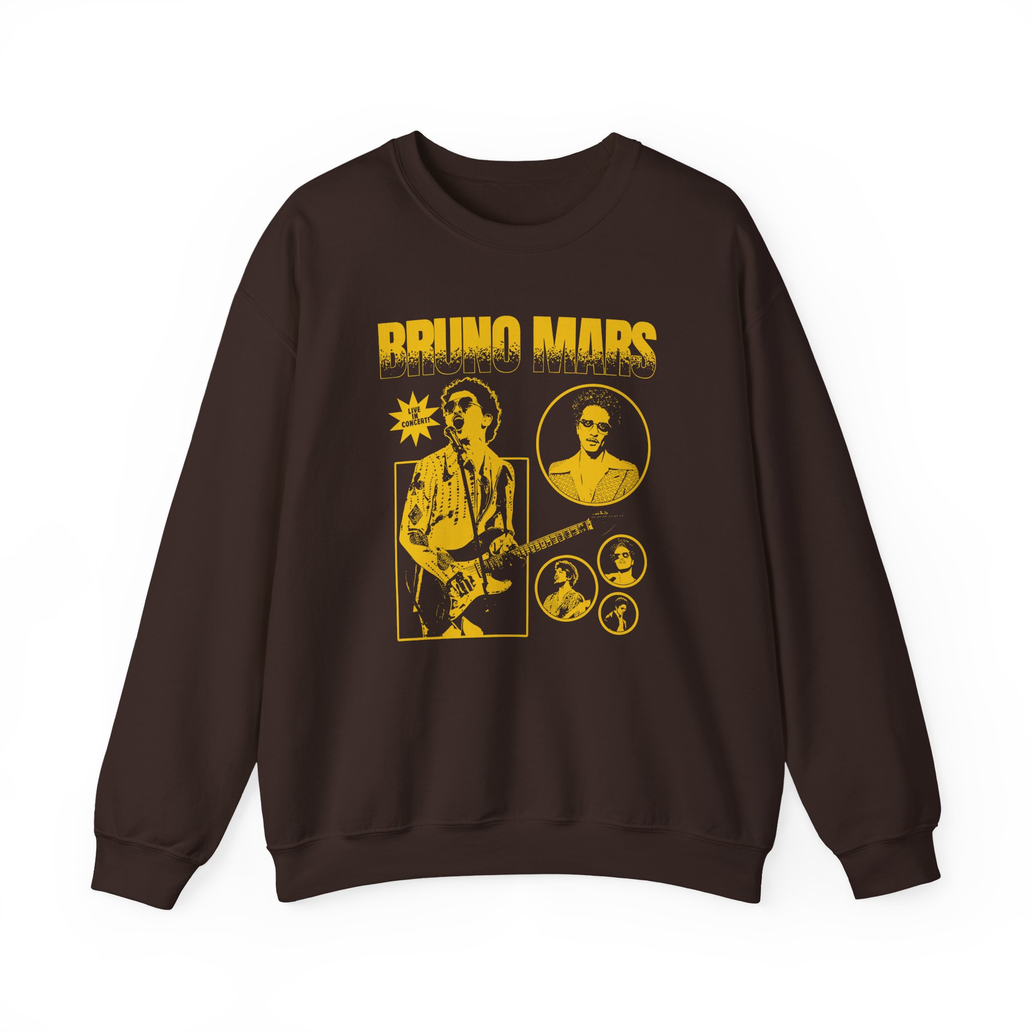 Bruno Mars Unisex Heavy Blend™ Crewneck Sweatshirt - Image 3