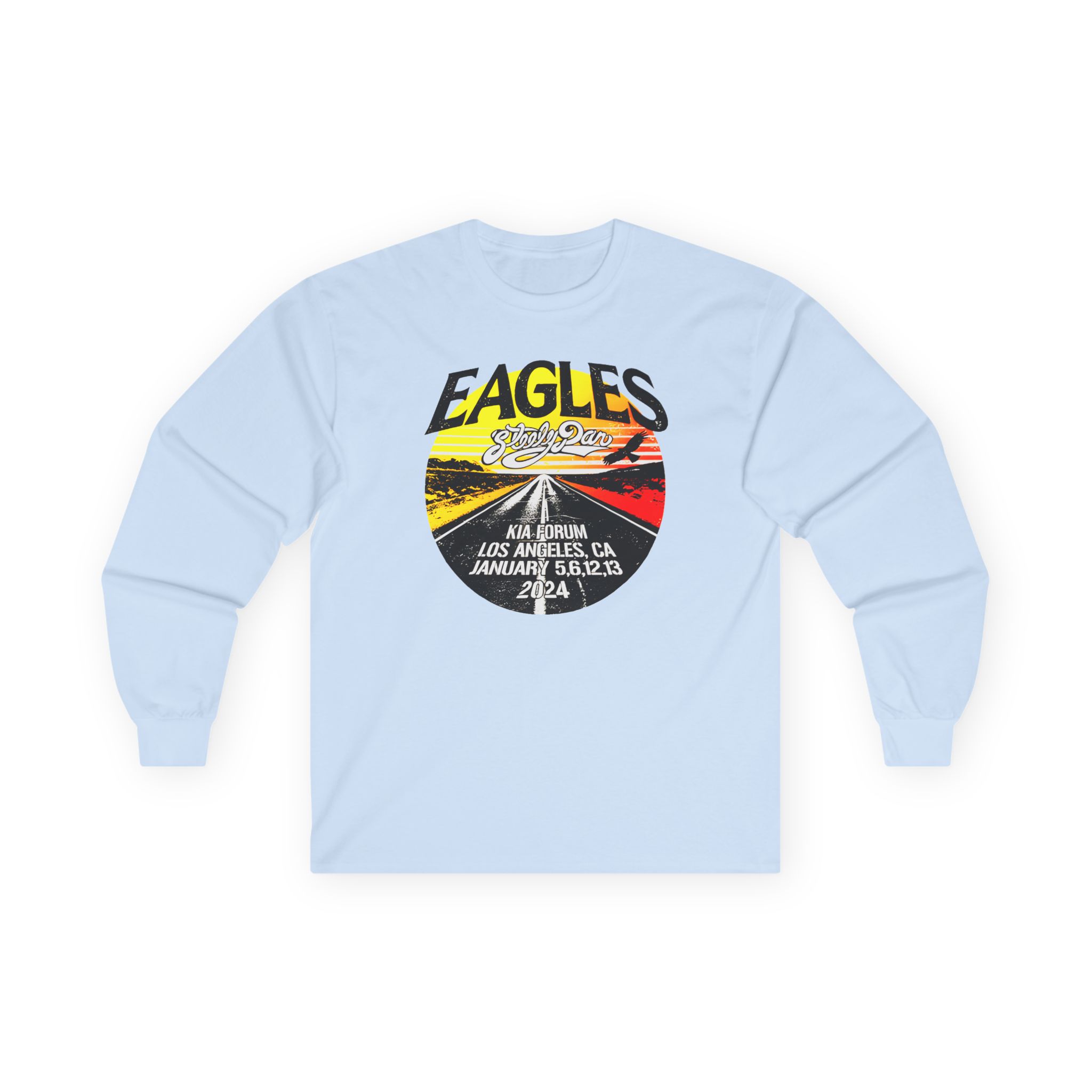 The Eagles Sphere 2024 / 2025 Sunset Unisex Ultra Cotton Long Sleeve Tee - Image 7