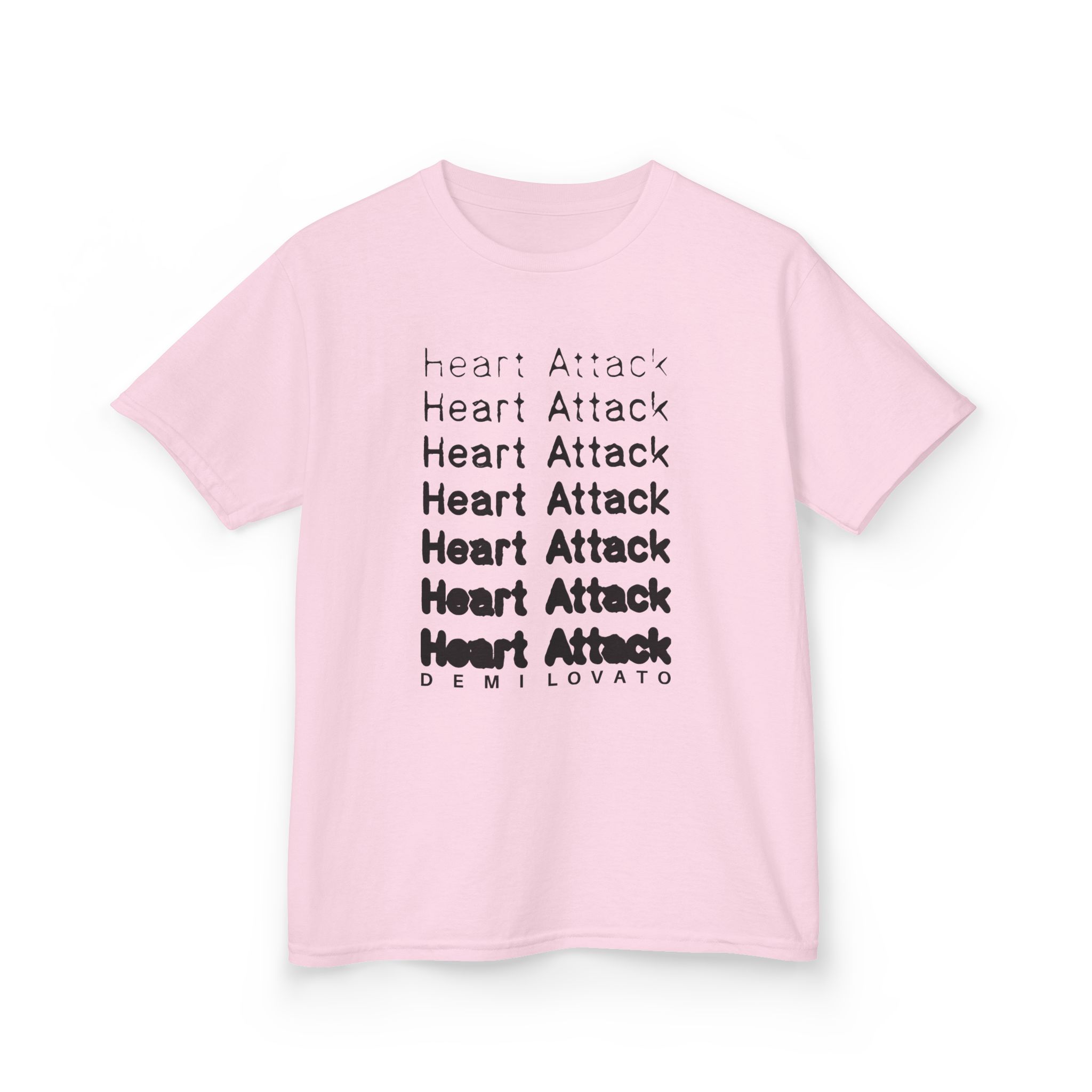 D L Heart Attack Anniversary Kids Heavy Cotton™ Tee - Image 7