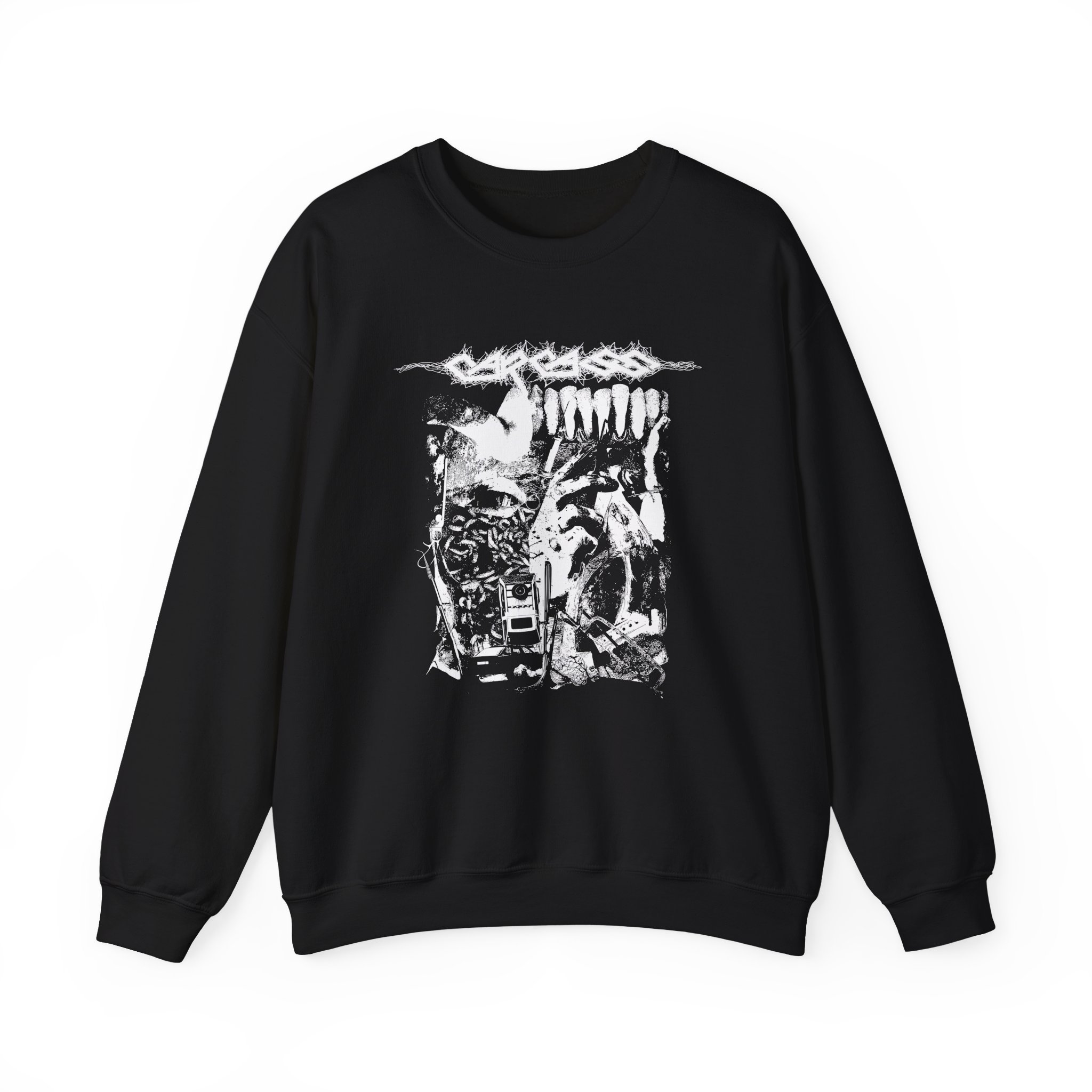 Carcass Flesh Ripping Sonic Torment Unisex Heavy Blend™ Crewneck Sweatshirt