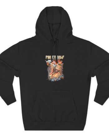 Powerwolf Wild for Life Three-Panel Fleece Hoodie