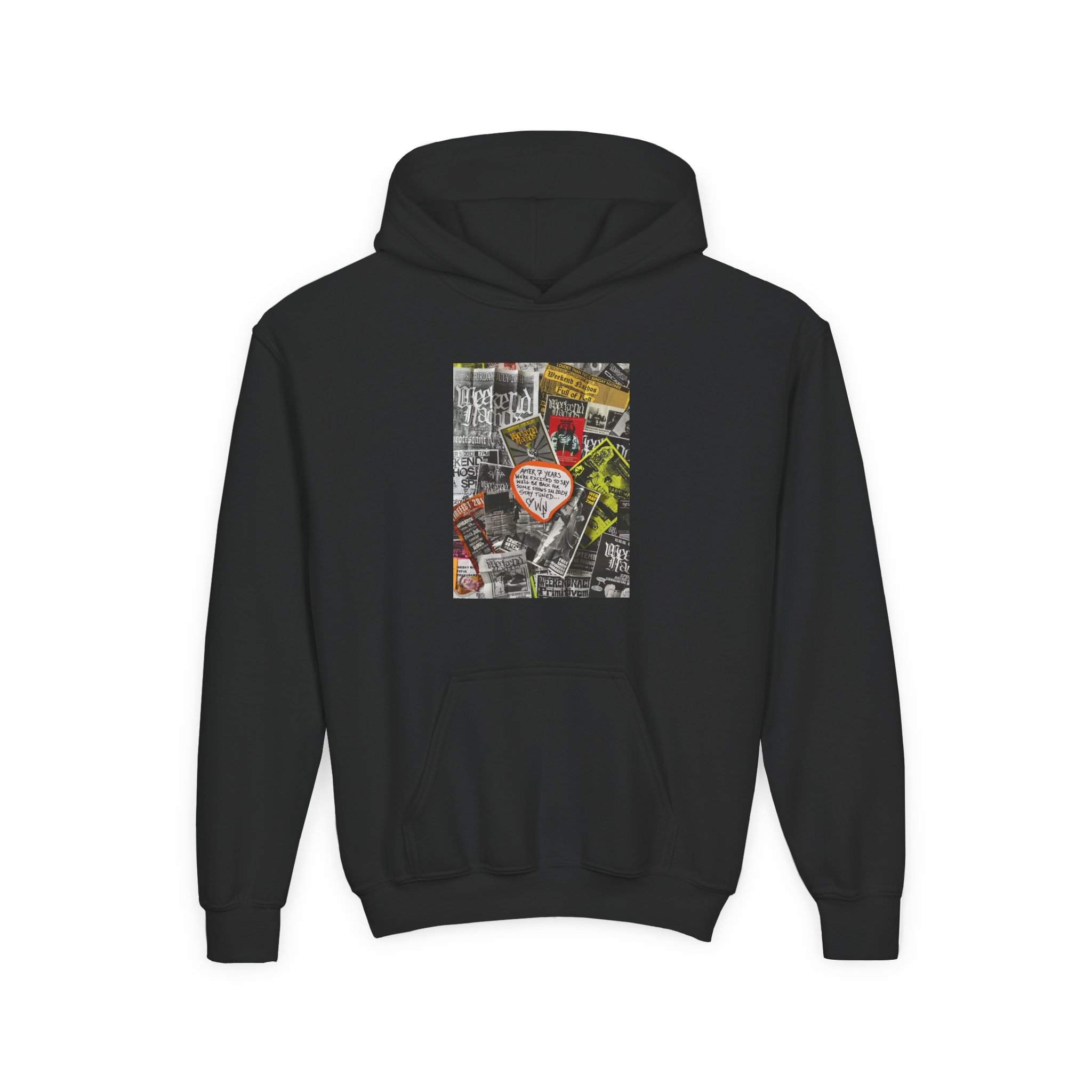Youth Weekend Nachos Heavy Blend Hooded Sweatshirt