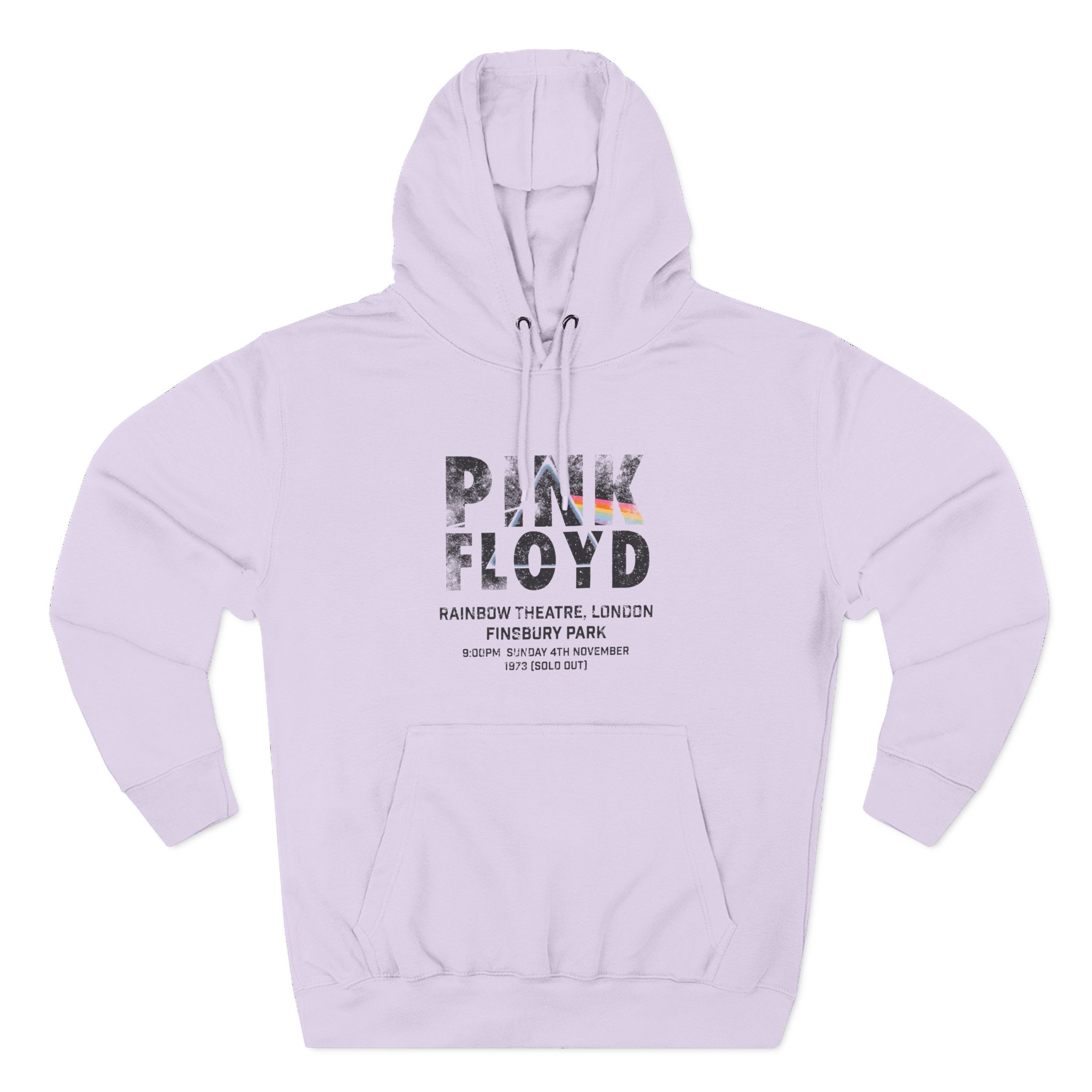 Pink Floyd Rainbow Three-Panel Fleece Hoodie - Image 13
