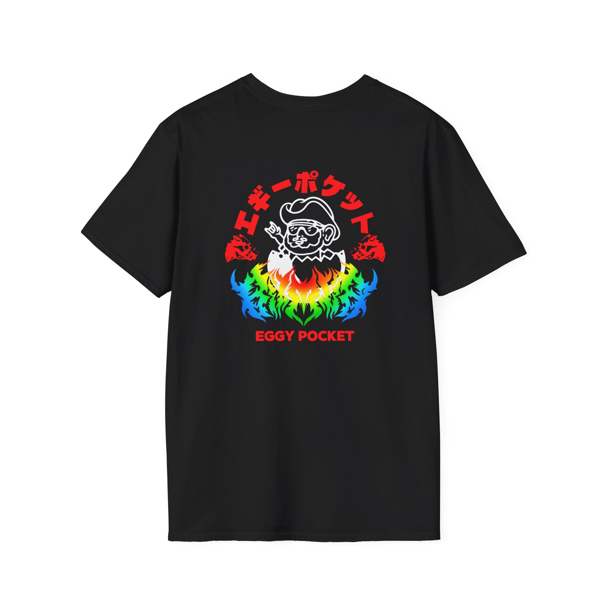 Bilmuri Eggy Pocket Unisex Softstyle T-Shirt - Image 2