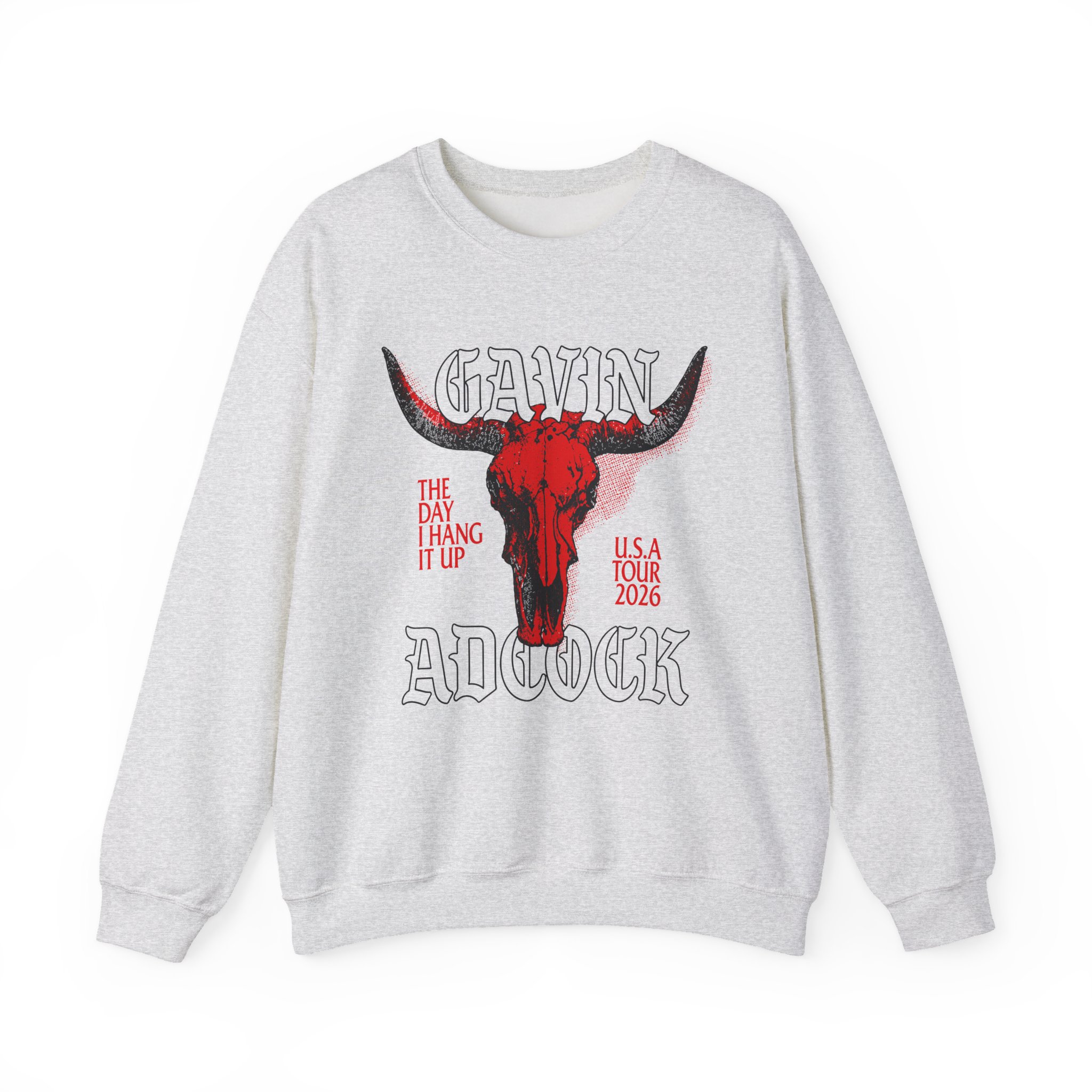 Gavin Adcock Ivory Steerhead Unisex Heavy Blend™ Crewneck Sweatshirt - Image 3