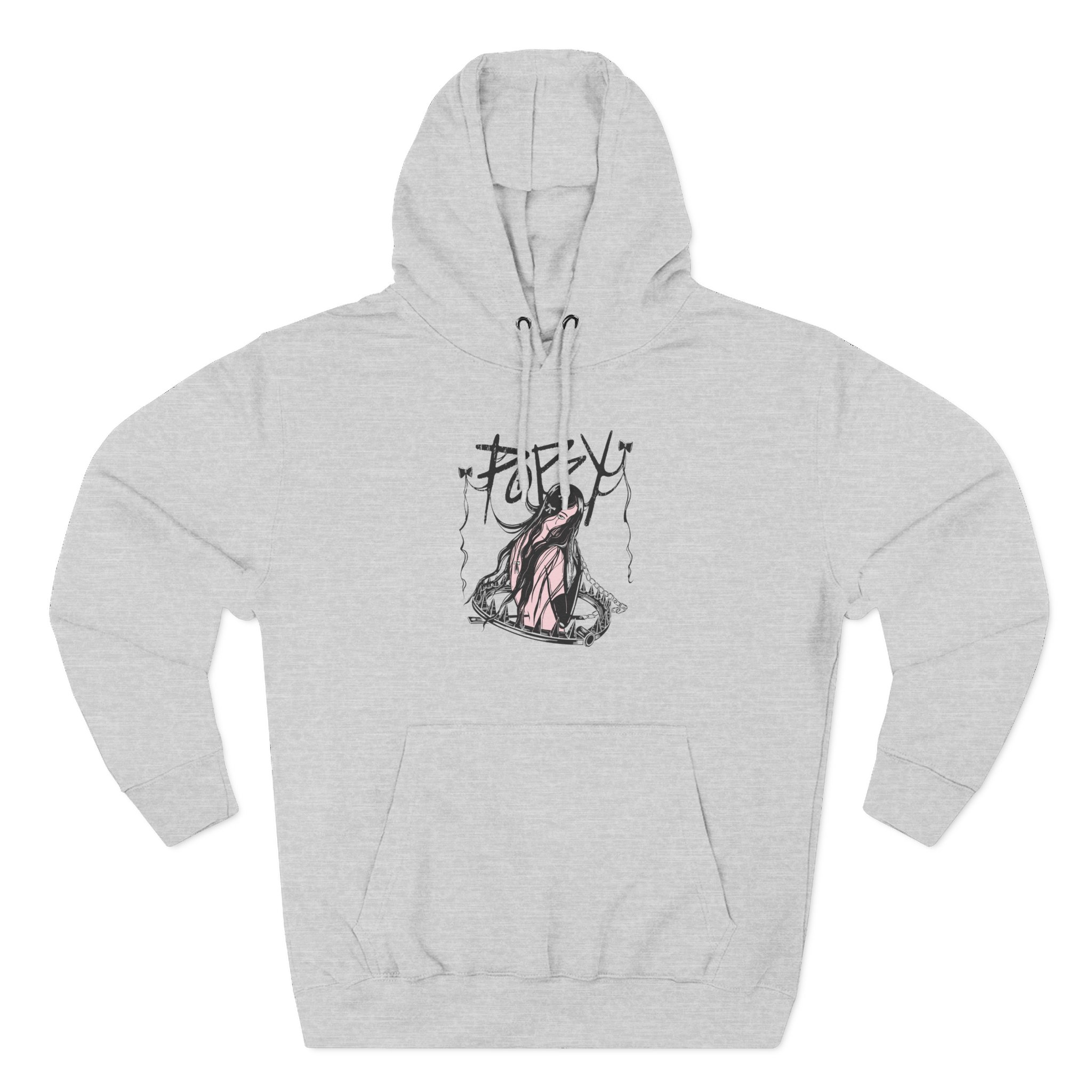 Poppy Three-Panel Fleece Hoodie - Image 3