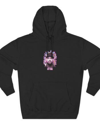 Three-Panel Fleece Hoodie