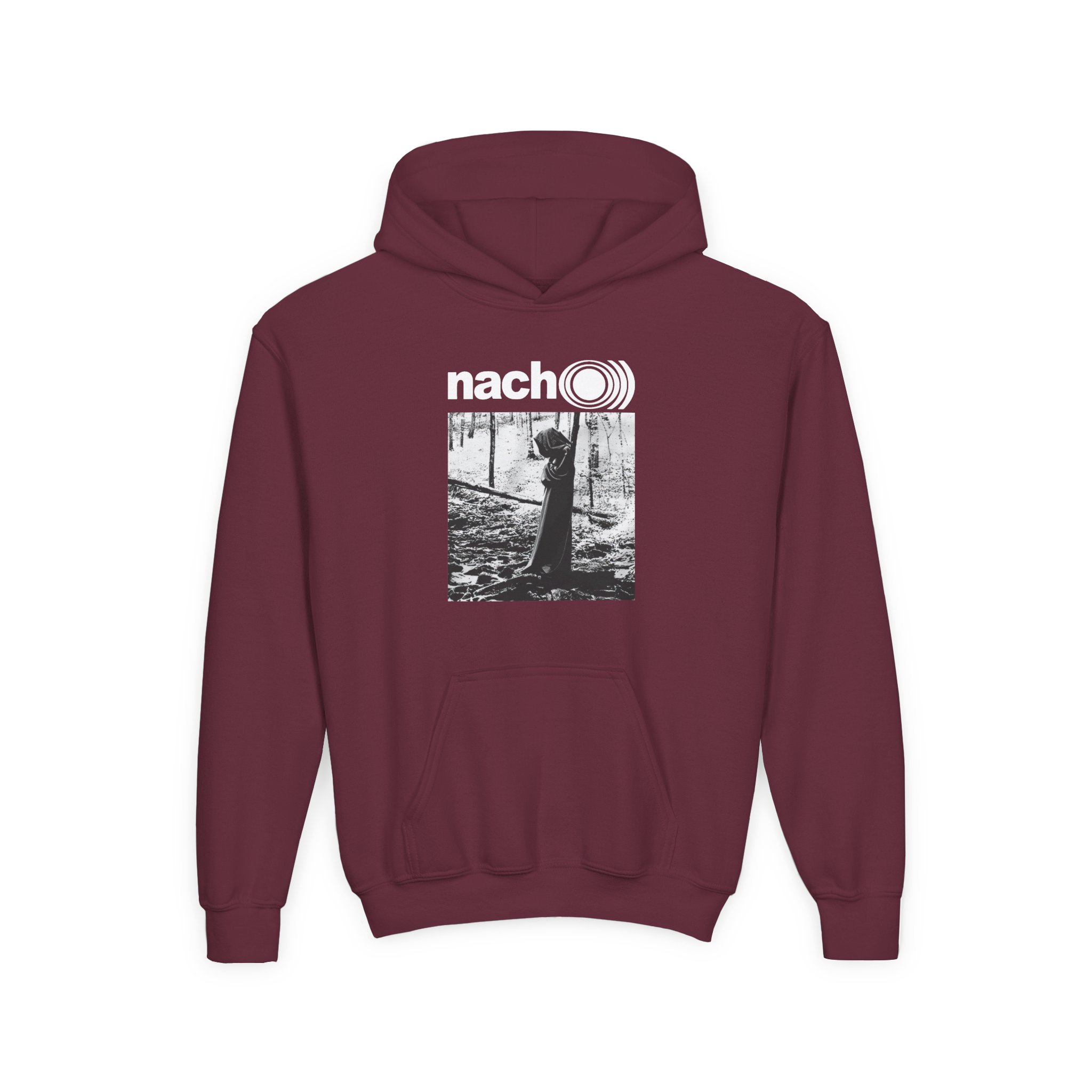 Youth Weekend Nachos Sunn Heavy Blend Hooded Sweatshirt - Image 3