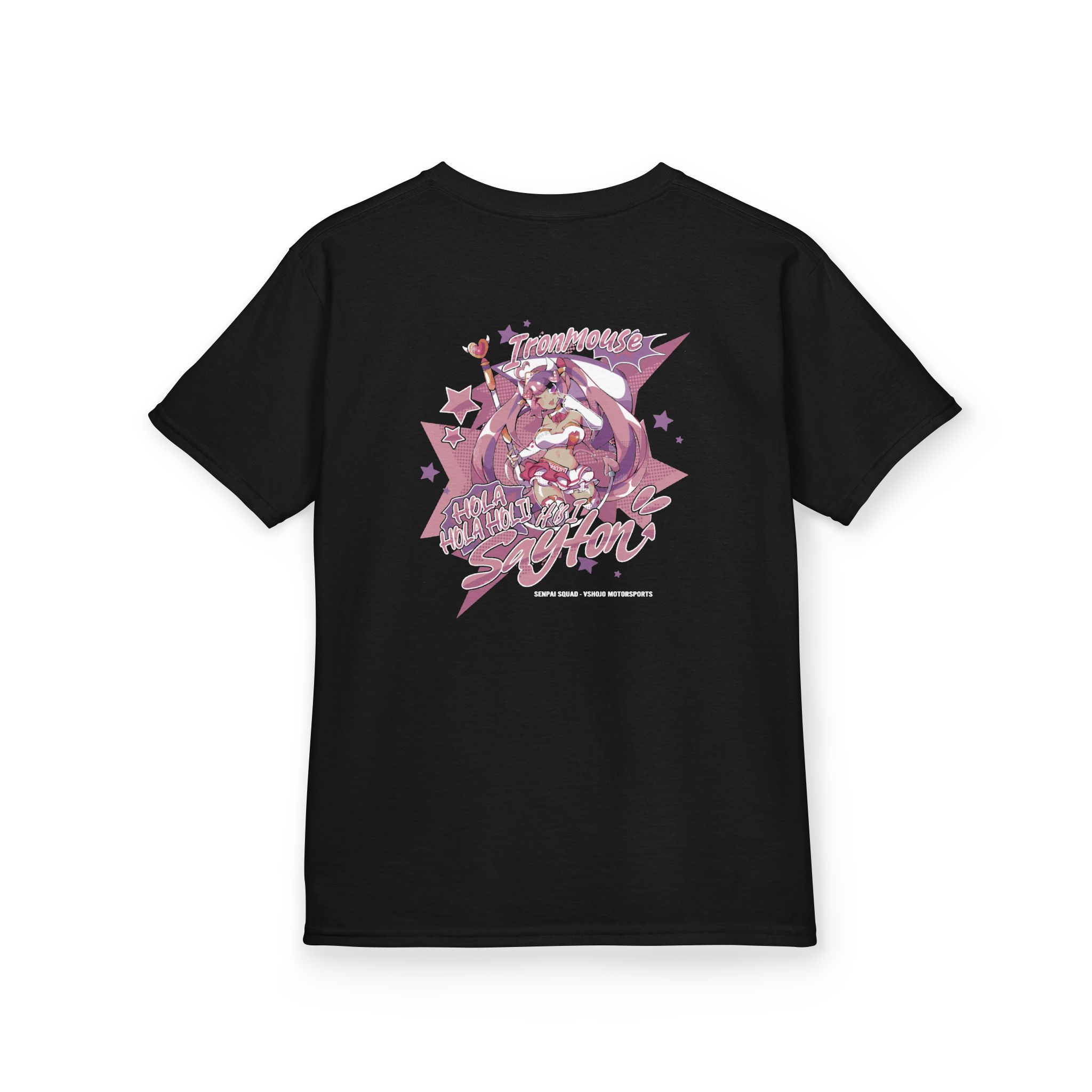 Ironmouse V2 Vshojo X Senpai Squad Kids Heavy Cotton™ Tee - Image 2