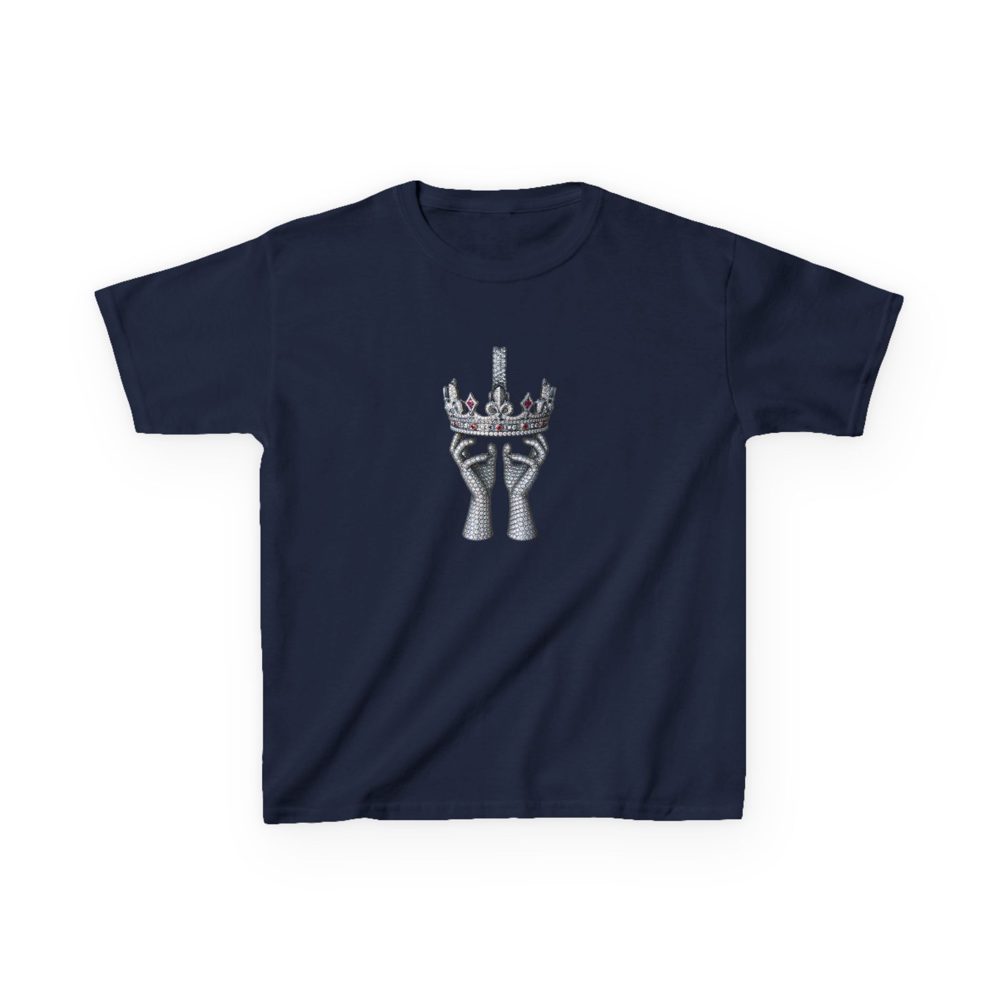 Kids Mary J Blige Silver Crown Heavy Cotton™ Tee - Image 3