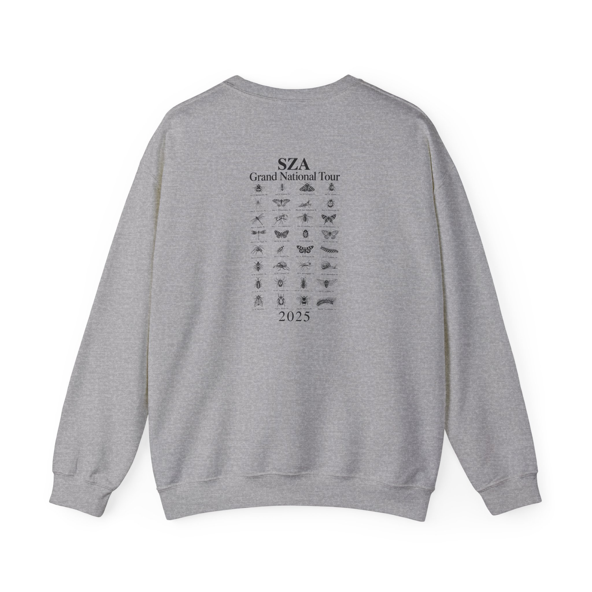 Sza Sos Grand National Tour Unisex Heavy Blend™ Crewneck Sweatshirt - Image 8