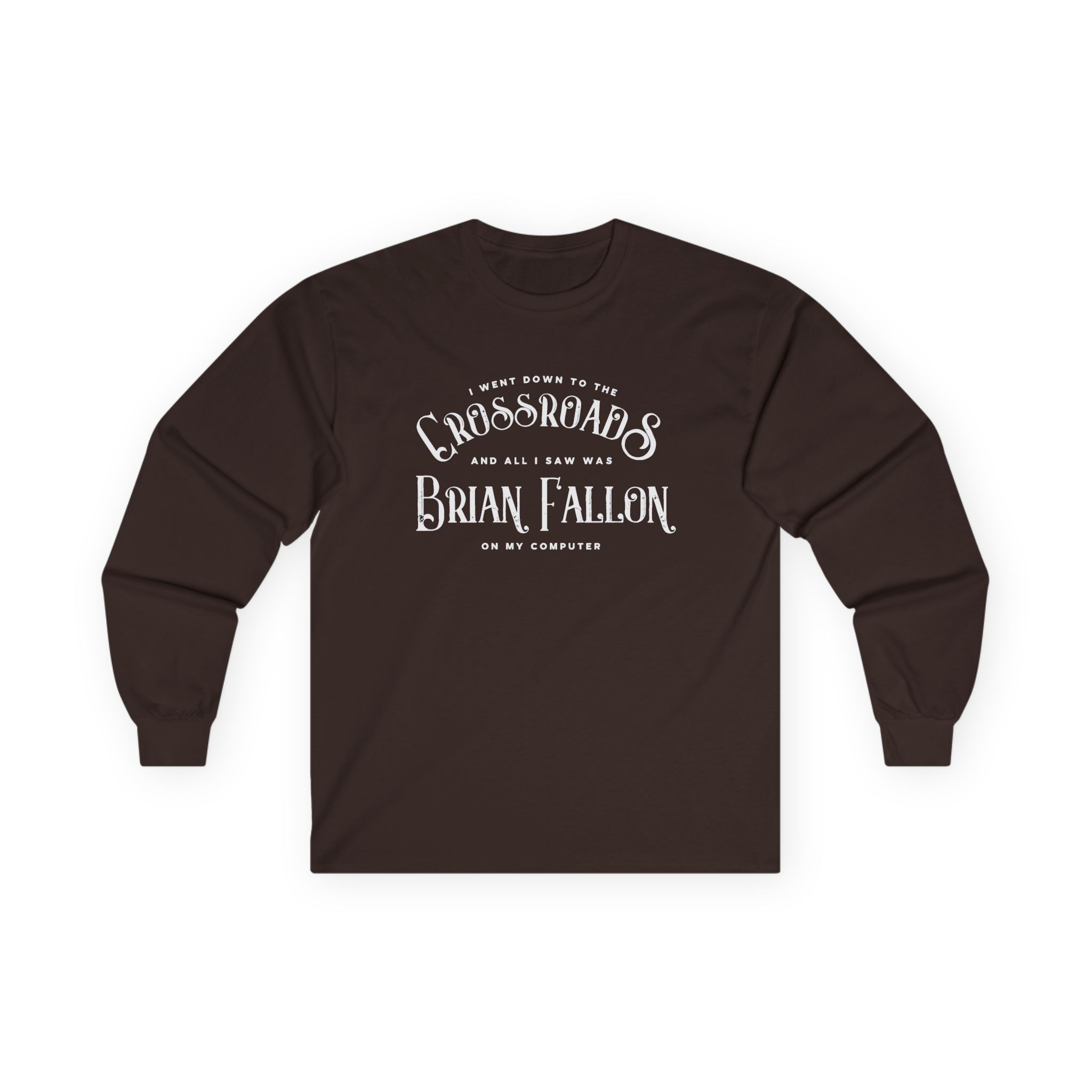 Brian Fallon Crossroads Unisex Ultra Cotton Long Sleeve Tee - Image 5