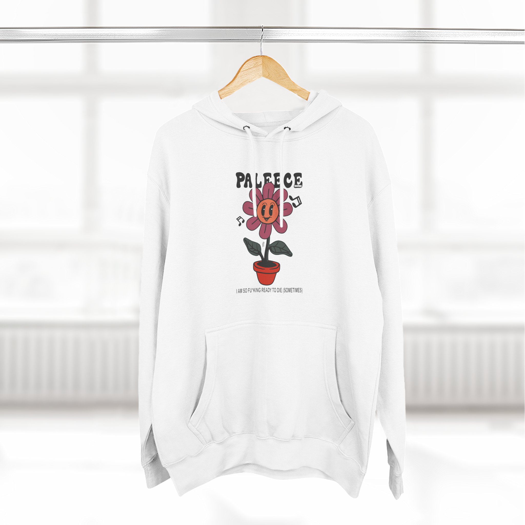 Paleface Swiss Flower Three-Panel Fleece Hoodie - Image 4