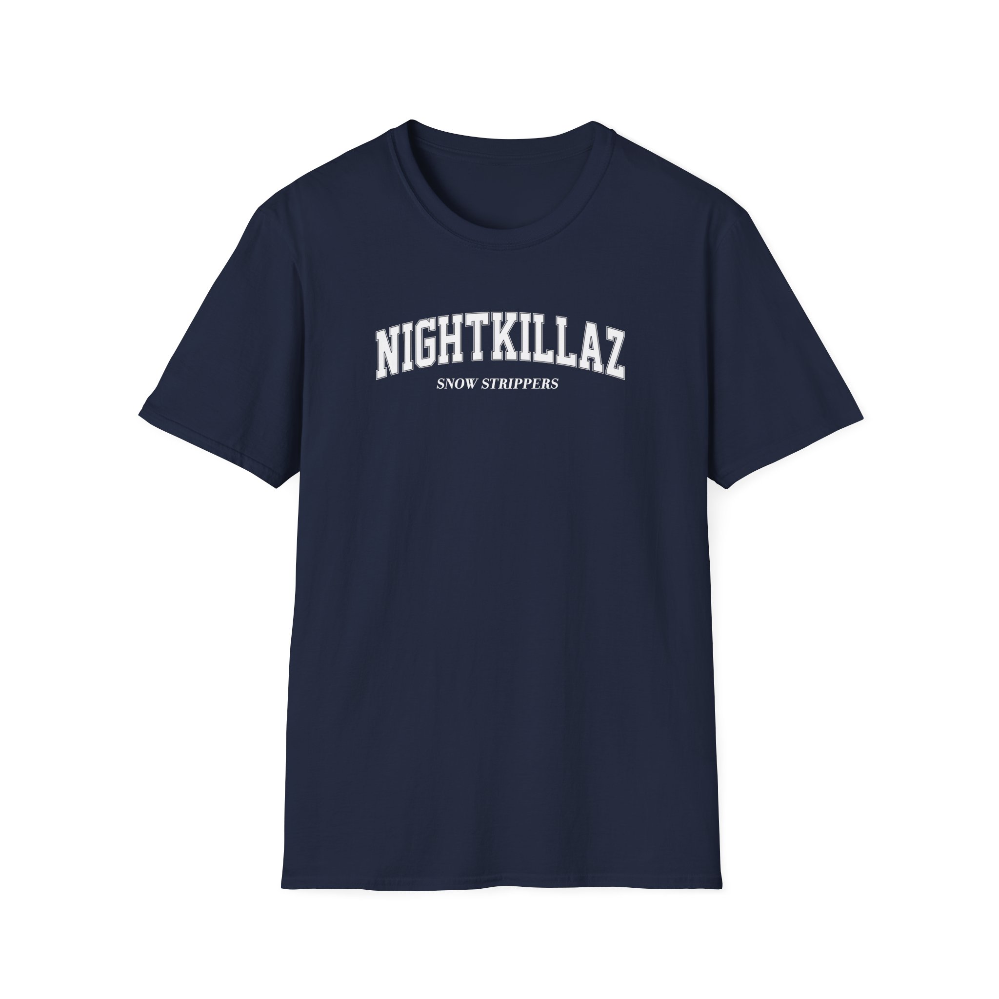Snow Strippers Nightkillaz Unisex Softstyle T-Shirt - Image 19