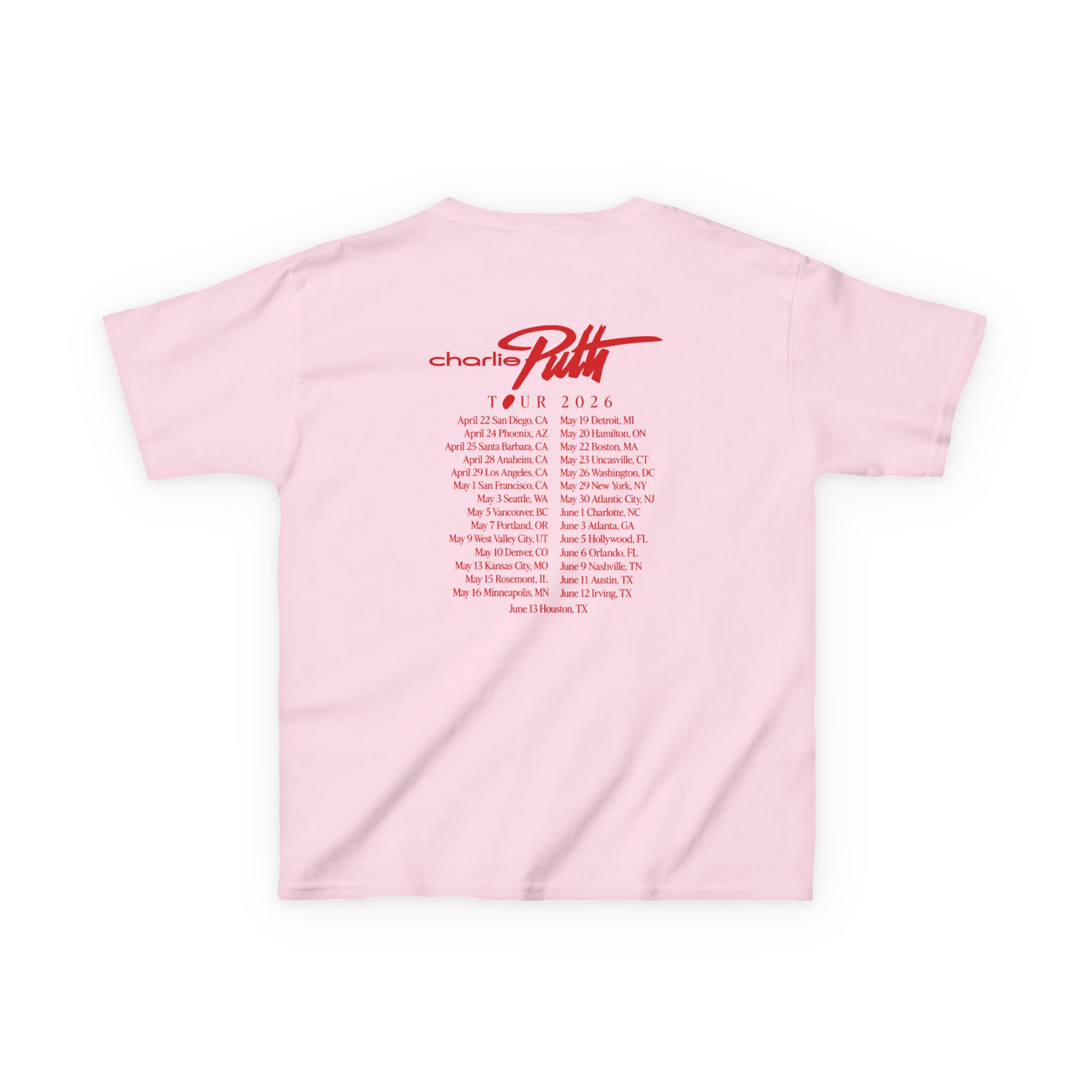 Charlie Puth Whatever's Clever! 2026 Kids Heavy Cotton™ Tee - Image 12