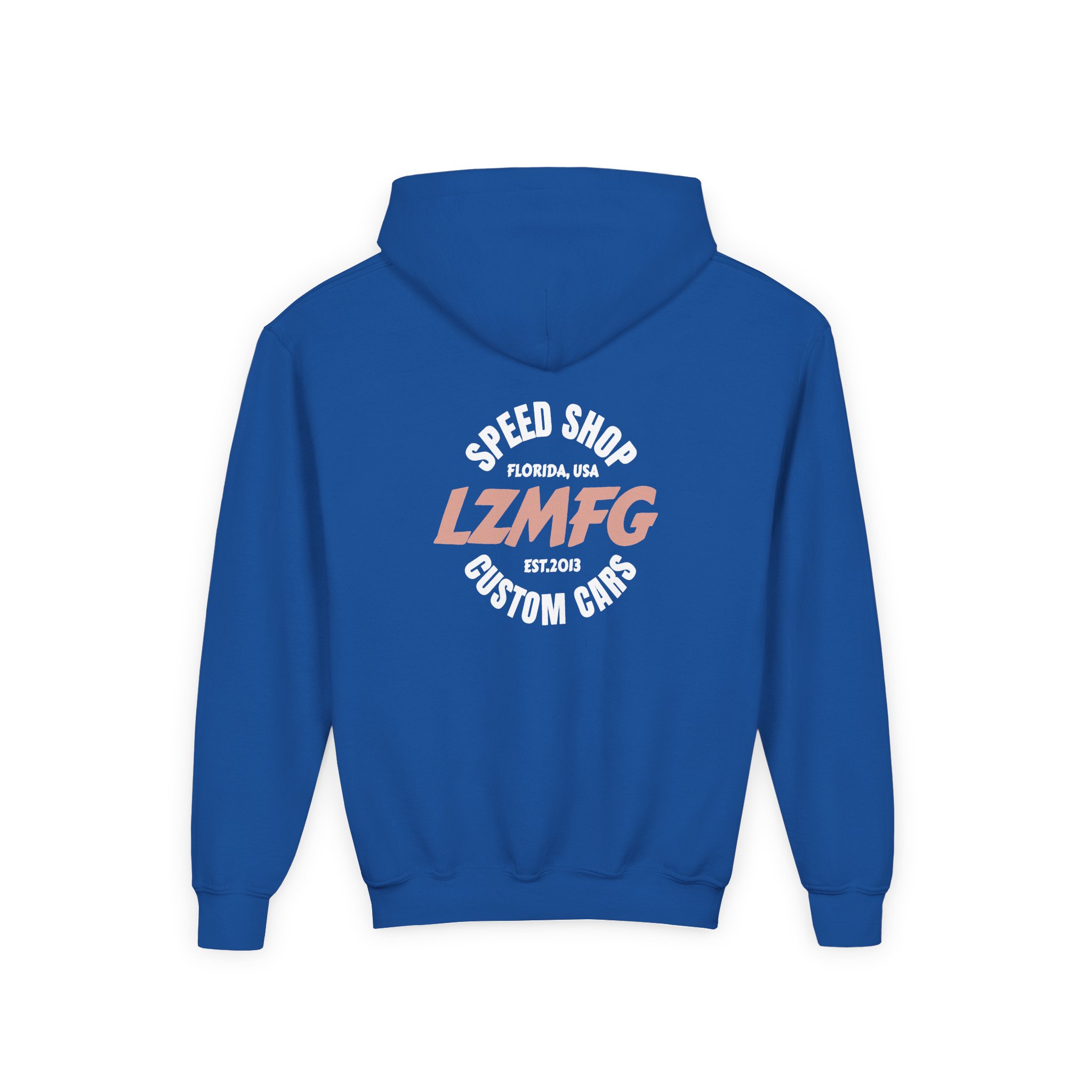 Adam LZ Surf Youth Heavy Blend Hooded Sweatshirt - Image 6