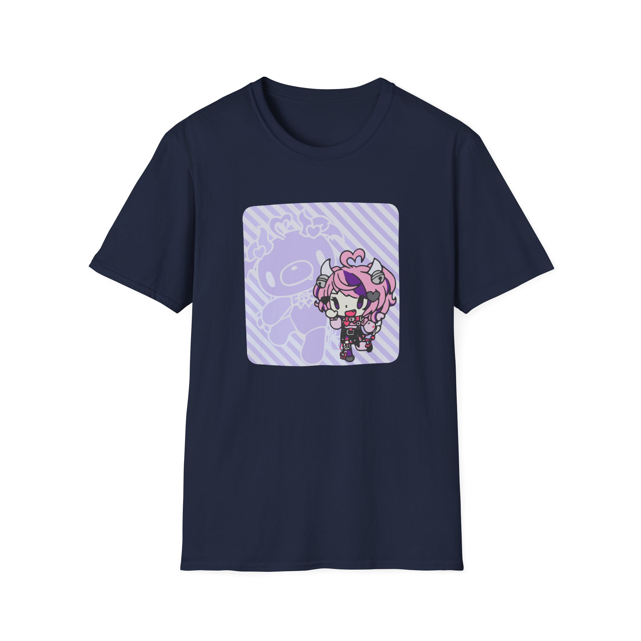Ironmouse X Gloomy Bear Unisex Softstyle T-Shirt - Image 15