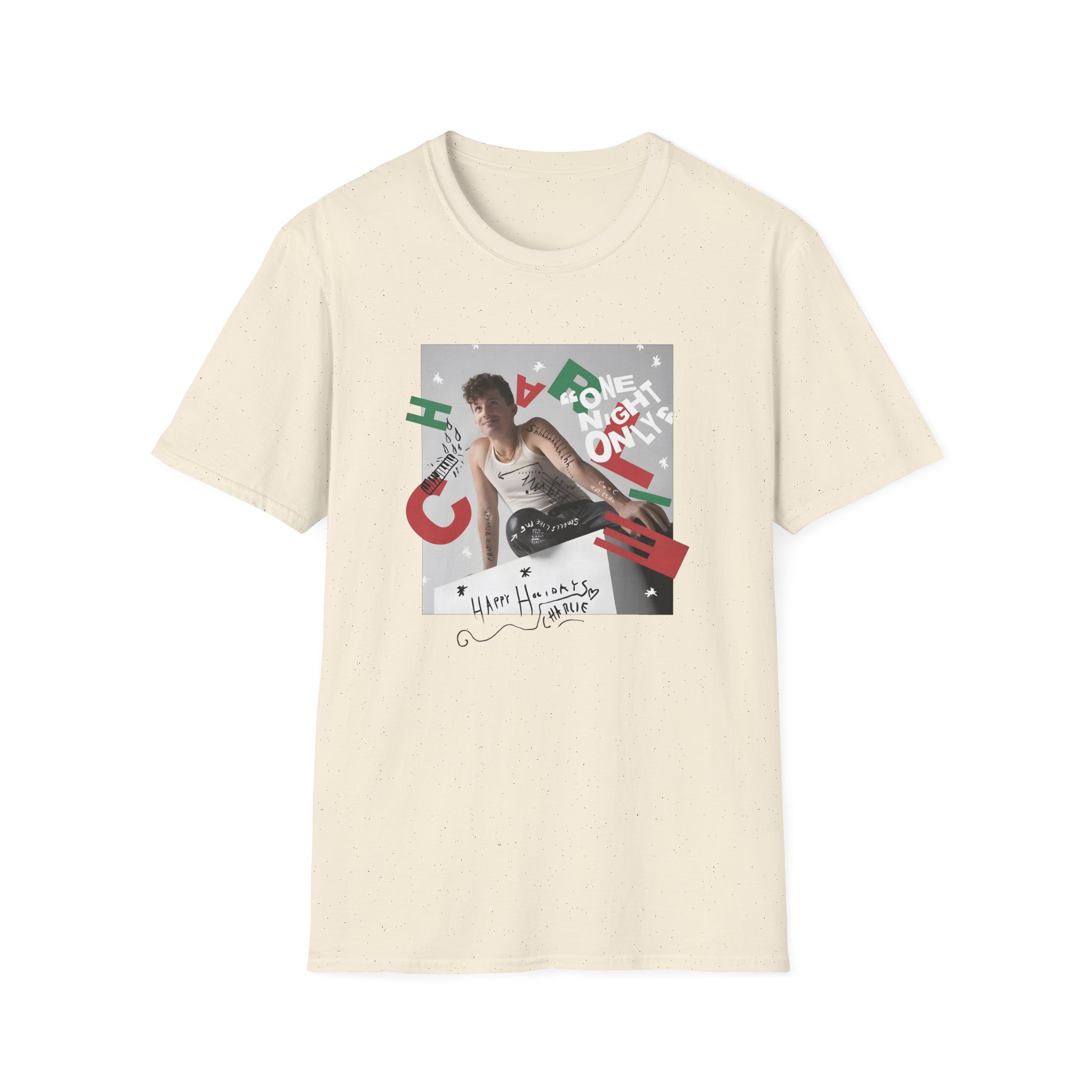 Charlie Puth Unisex Softstyle T-Shirt - Image 5