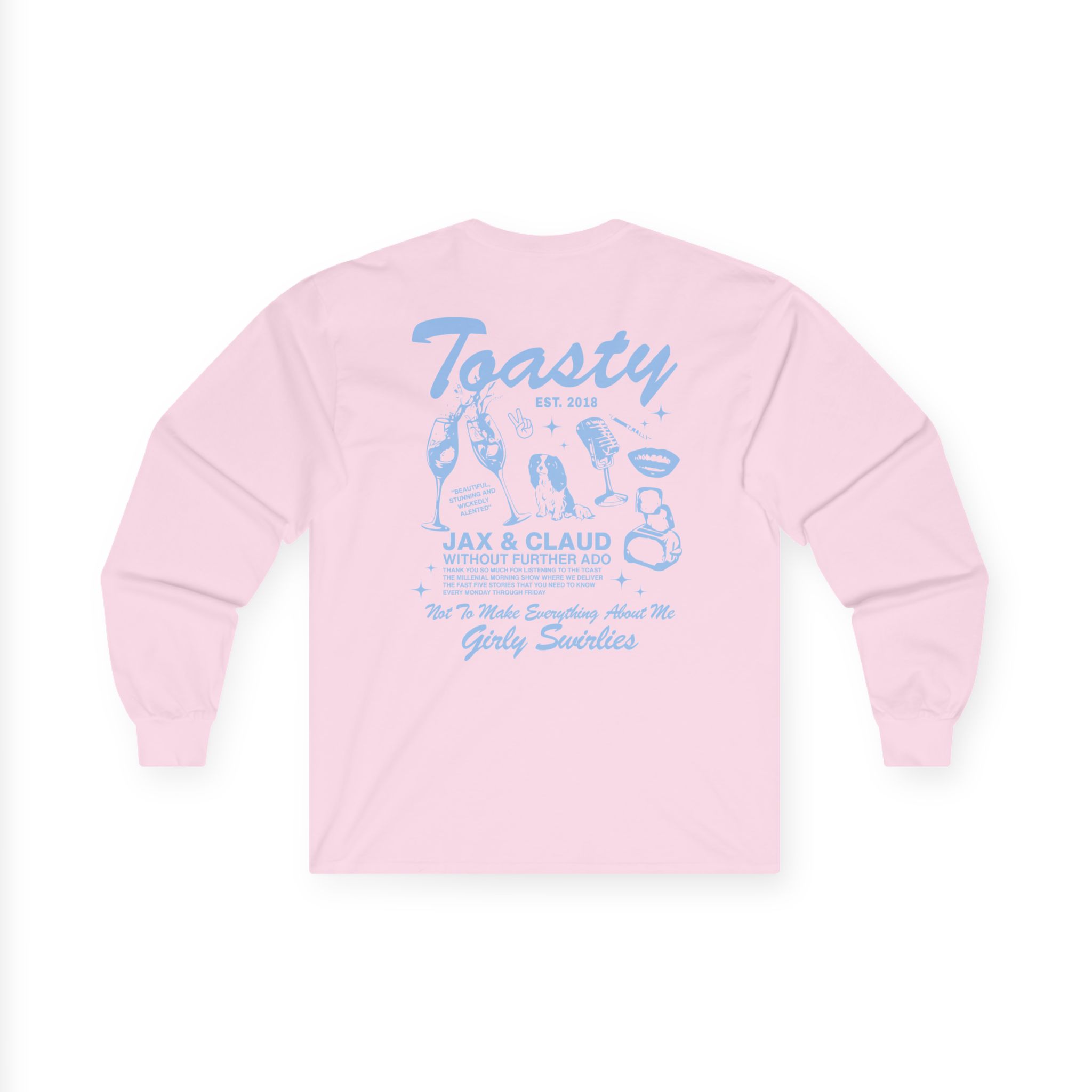 The Toast Toasty Boyfriend Unisex Ultra Cotton Long Sleeve Tee - Image 16