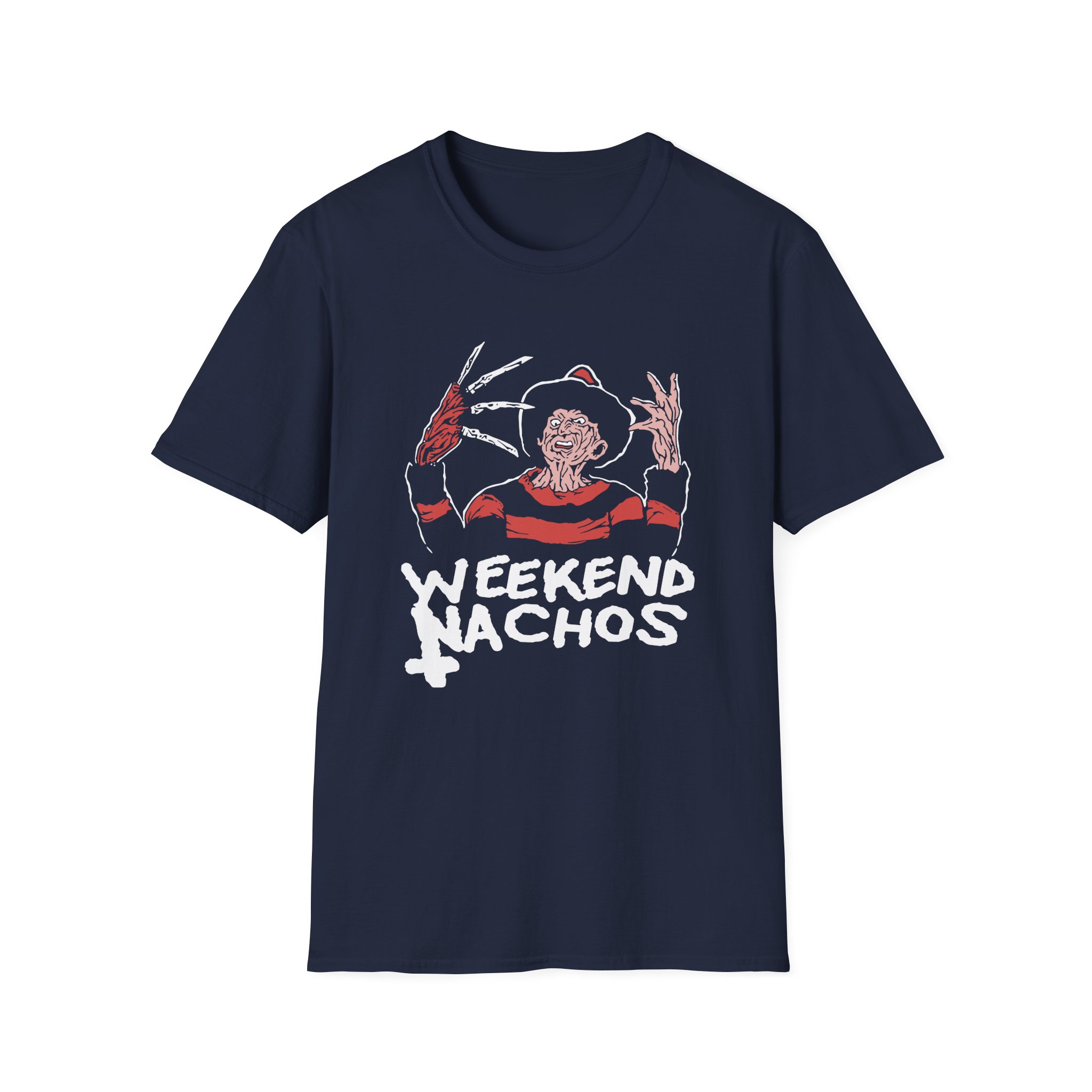 Weekend Nachos Freddy Unisex Softstyle T-Shirt - Image 5