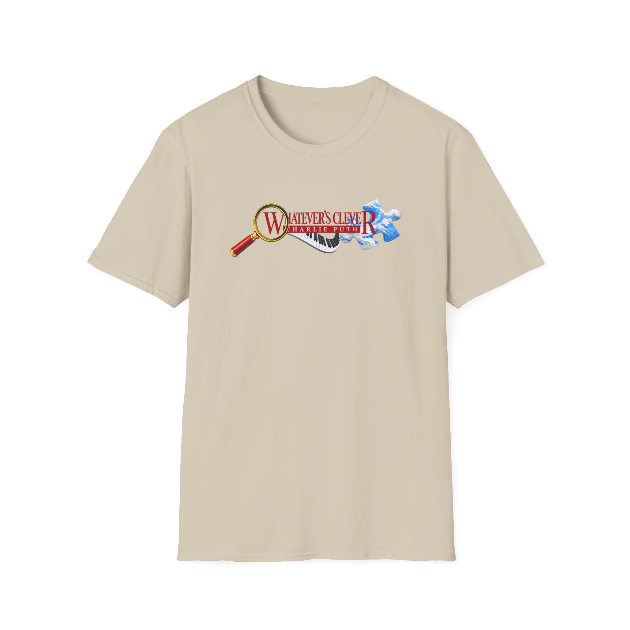 Charlie Puth Whatever's Clever! 2026 Unisex Softstyle T-shirt - Image 3