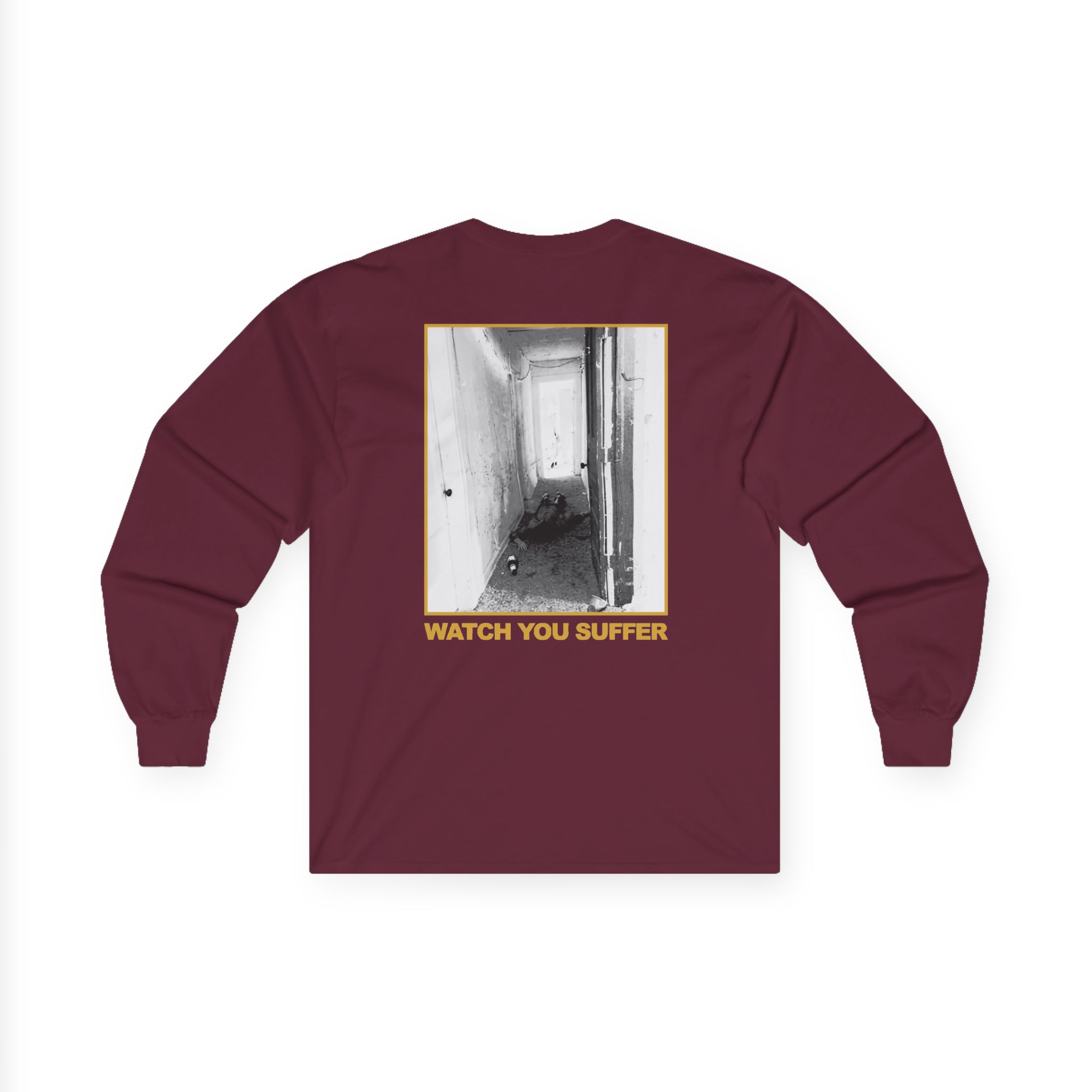 Weekend Nachos Watch You Suffer Unisex Ultra Cotton Long Sleeve Tee - Image 4