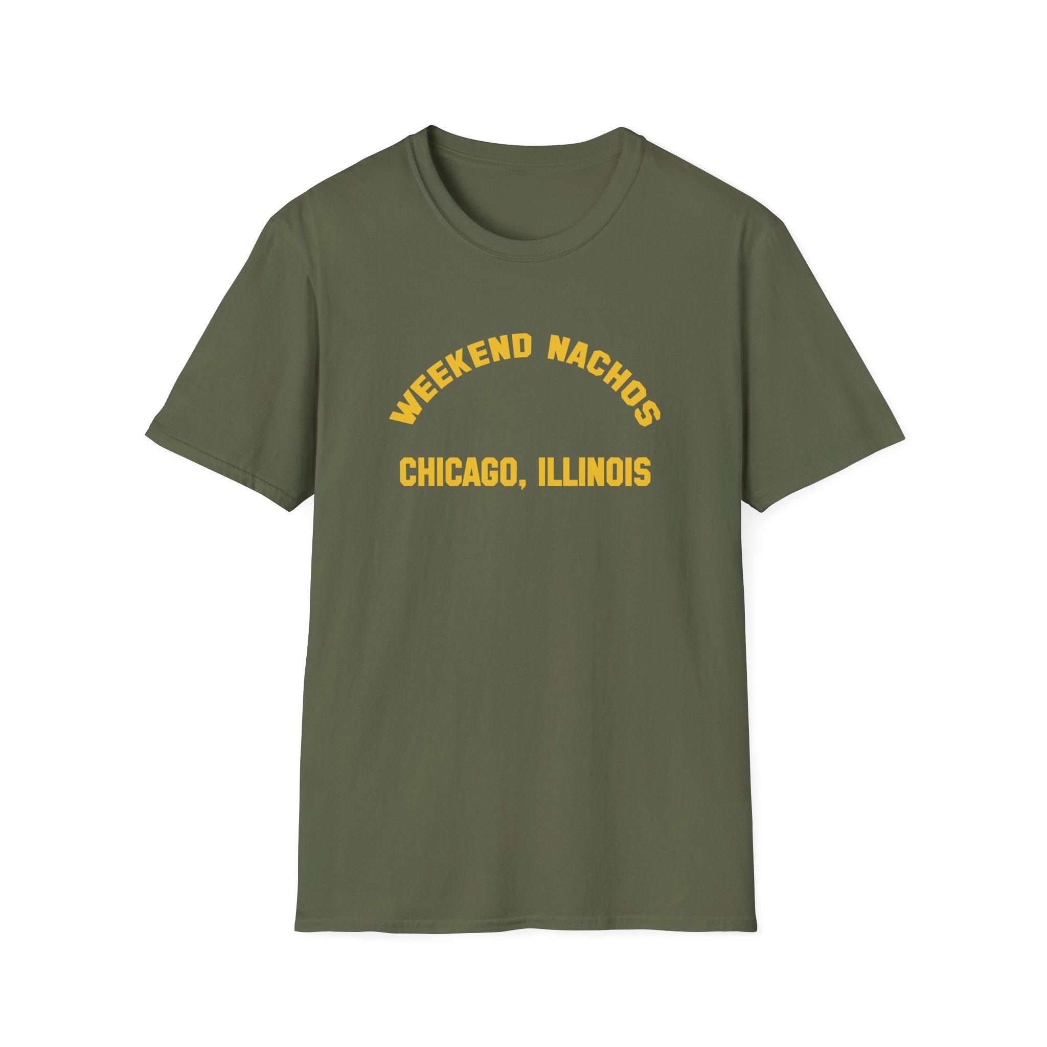 Weekend Nachos Unisex Softstyle T-Shirt - Image 7