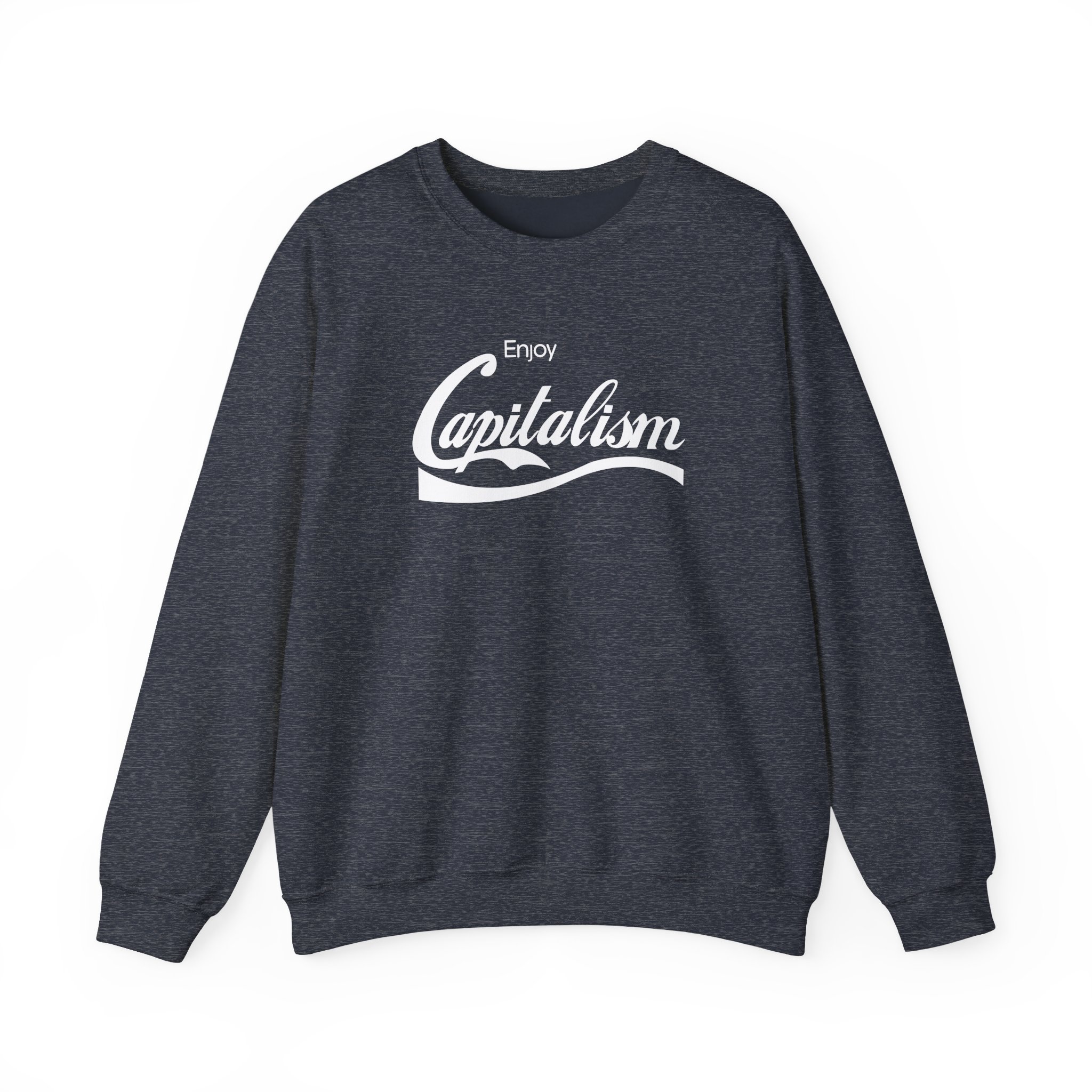Valuetainment Enjoy Capitalism Unisex Heavy Blend™ Crewneck Sweatshirt - Image 11