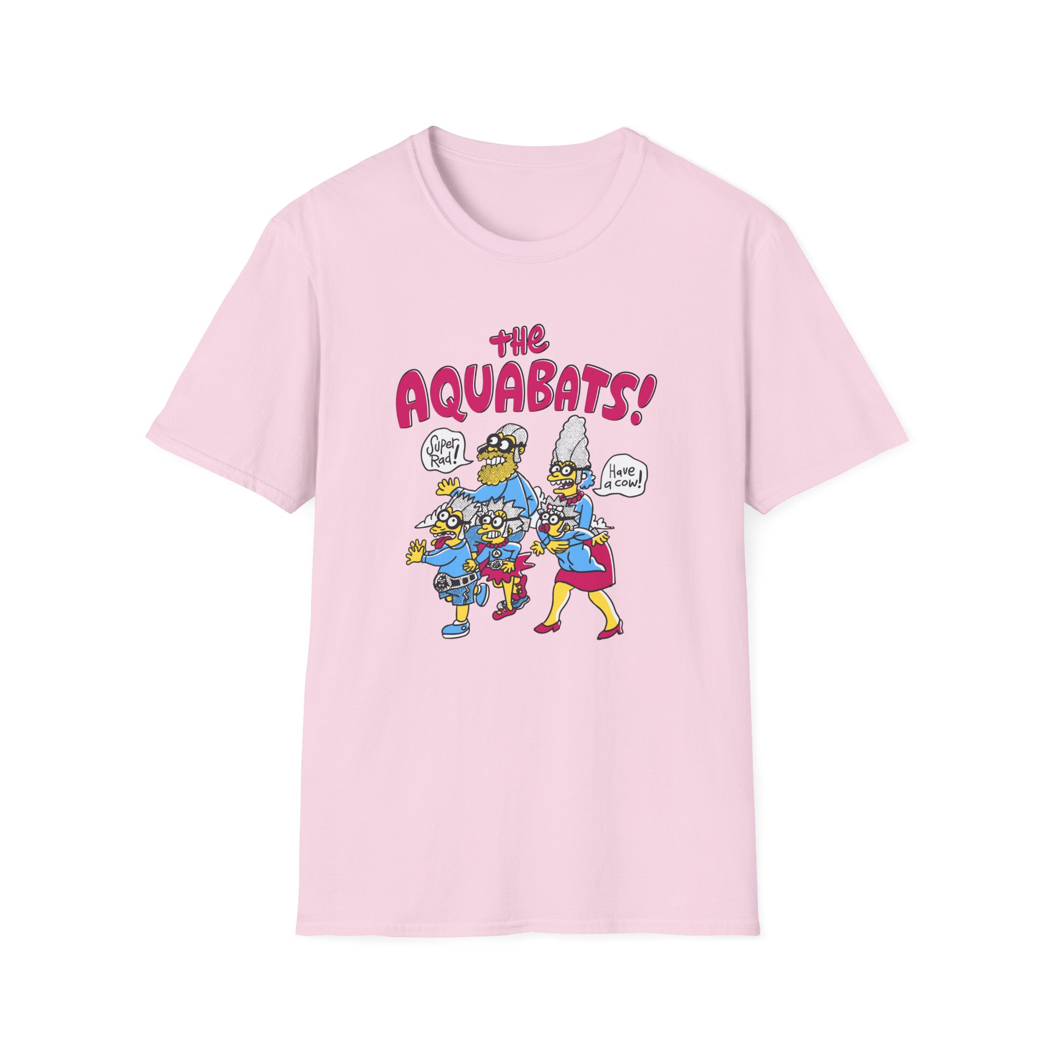 The Aquabats! Happy Family Unisex Softstyle T-Shirt - Image 19