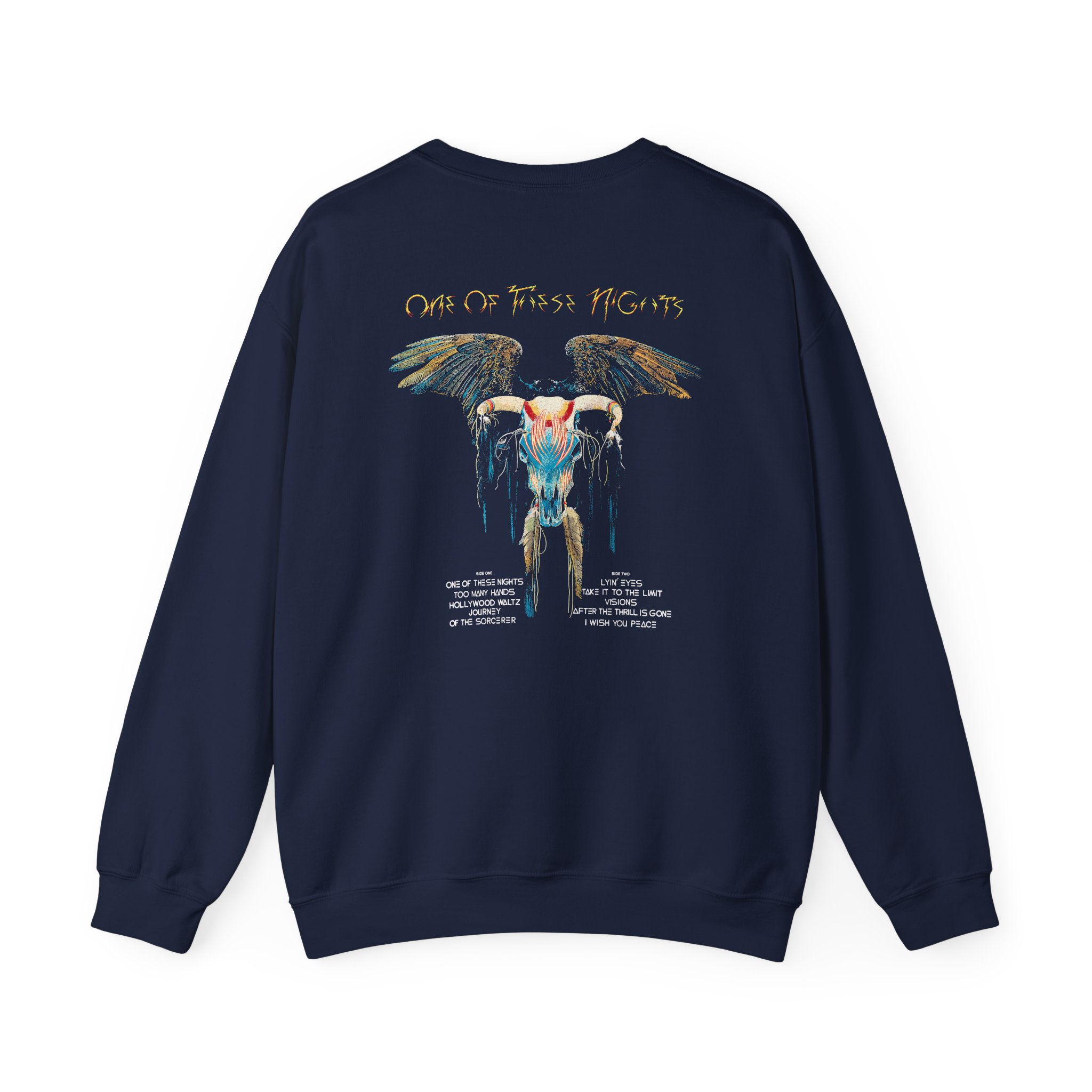 The Eagles One of These Nights Unisex Heavy Blend™ Crewneck Sweatshirt - Image 4