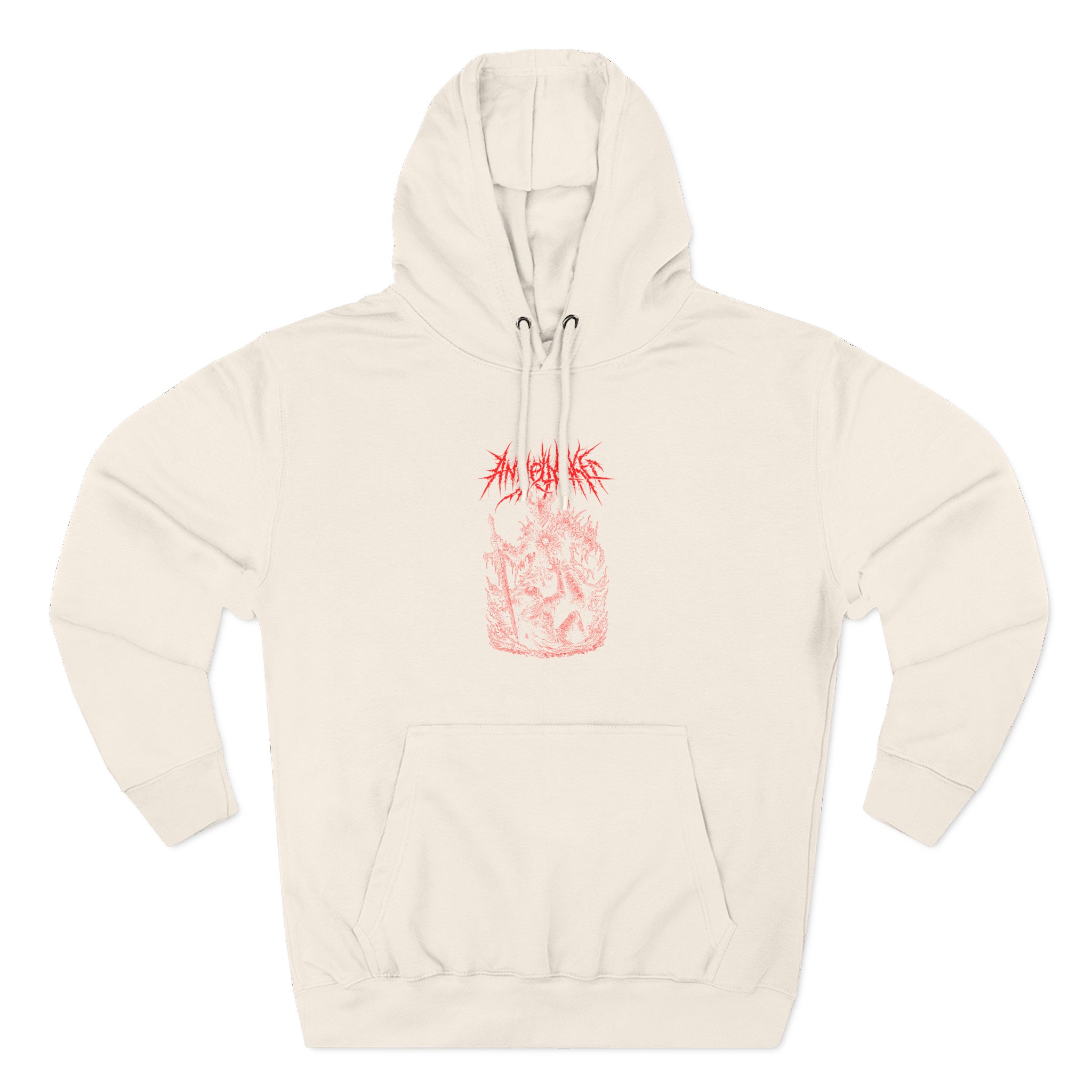 Angelmaker Death Knight Three-Panel Fleece Hoodie - Image 3