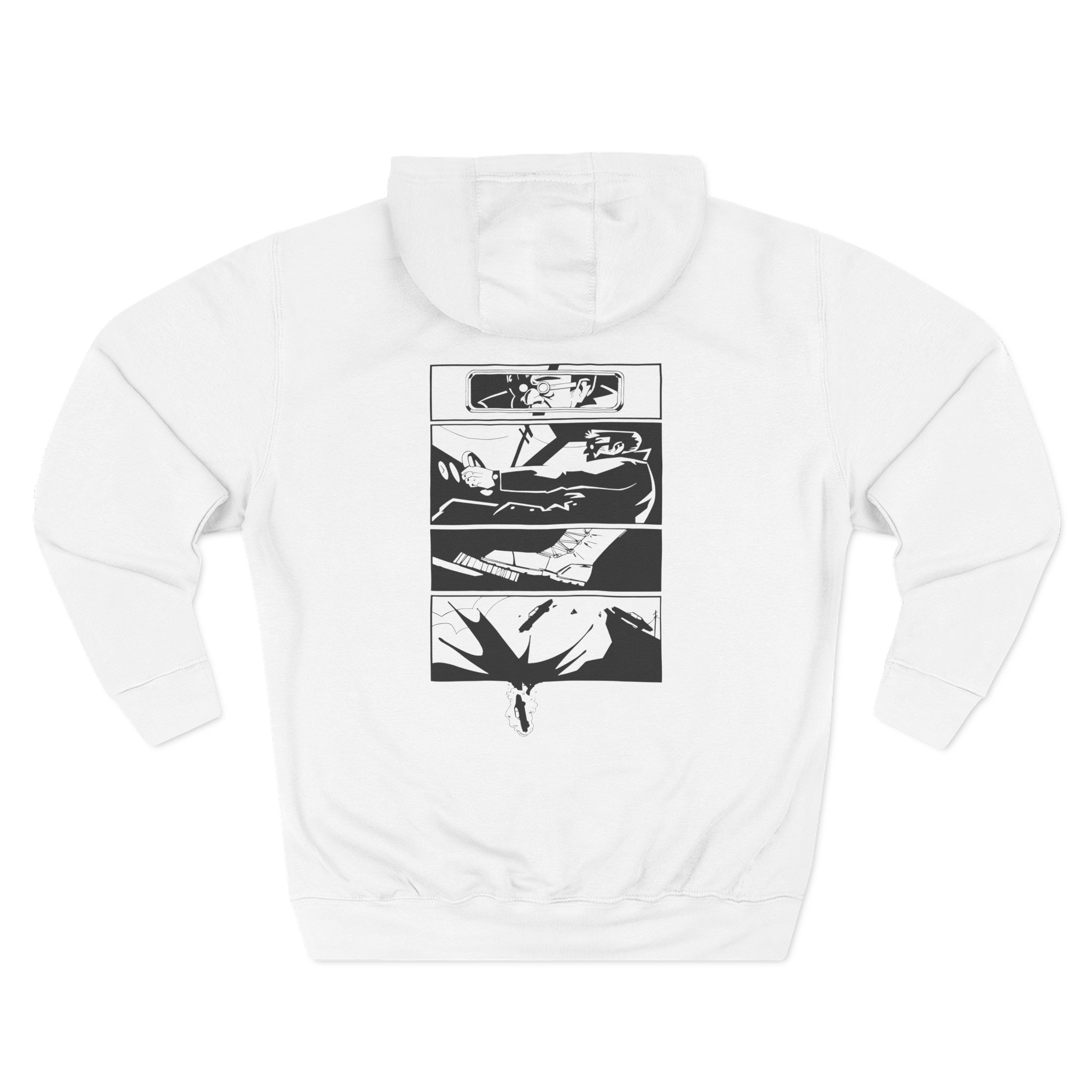 Shroud Hide The Evidence Three-Panel Fleece Hoodie - Image 2