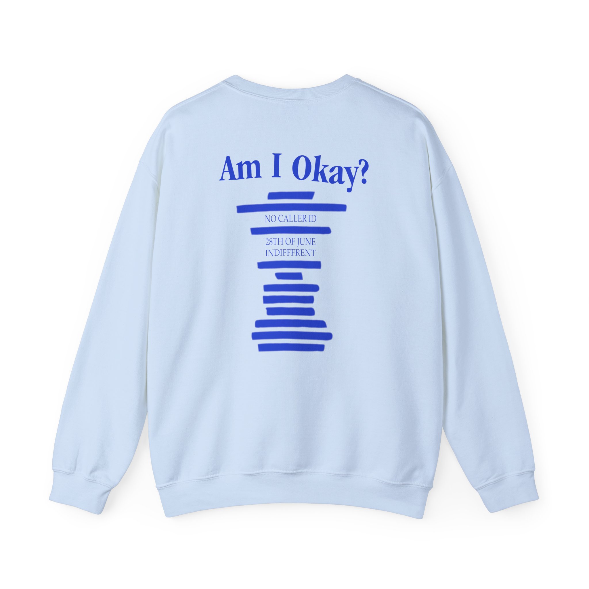 Megan Moroney Am I Okay? Tracklist Unisex Heavy Blend™ Crewneck Sweatshirt - Image 8