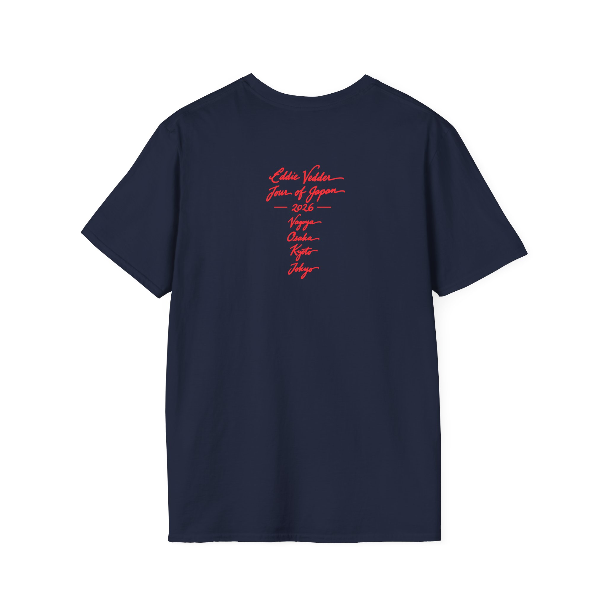 Eddie Vedder Flag Unisex Softstyle T-Shirt - Image 10