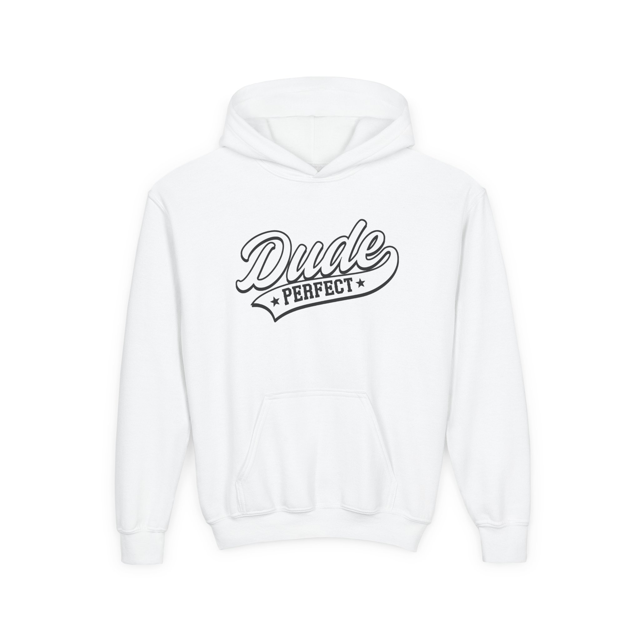 Dude Perfect Youth Youth Heavy Blend Hooded Sweatshirt - Image 3