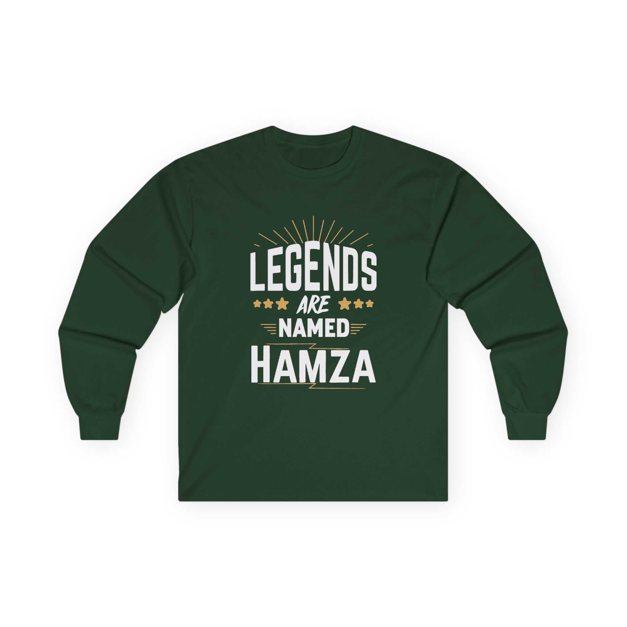 Hamza Legends Are Named Unisex Ultra Cotton Long Sleeve Tee - Image 7