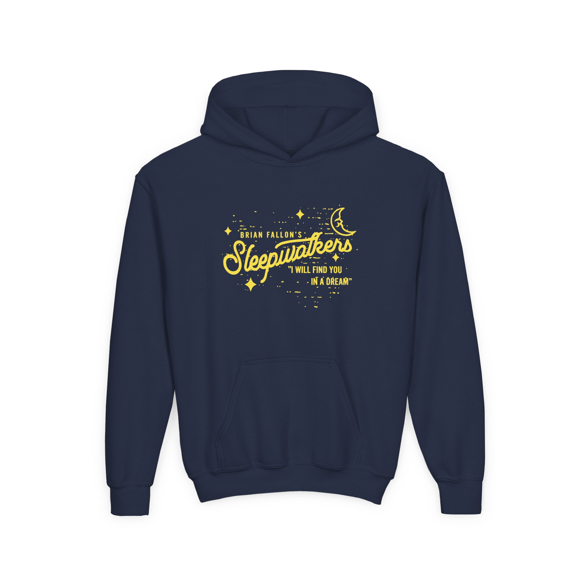 Brian Fallon Sleepwalkers Youth Heavy Blend Hooded Sweatshirt - Image 9