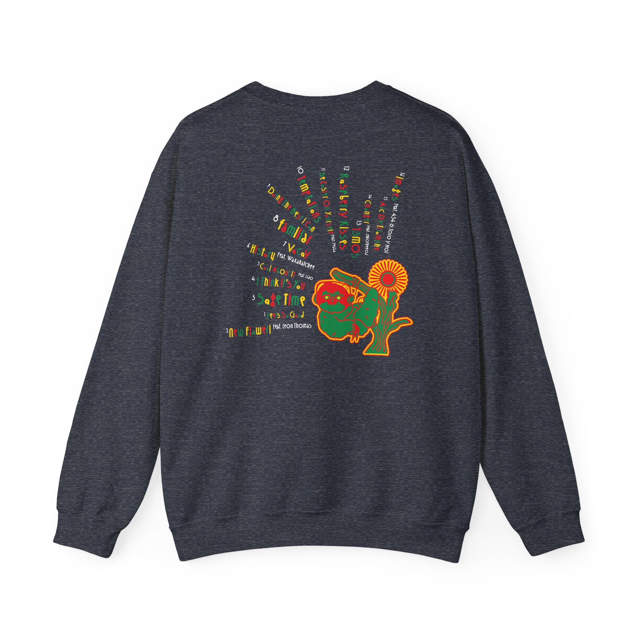 Aminé New Flower! Unisex Heavy Blend™ Crewneck Sweatshirt - Image 8